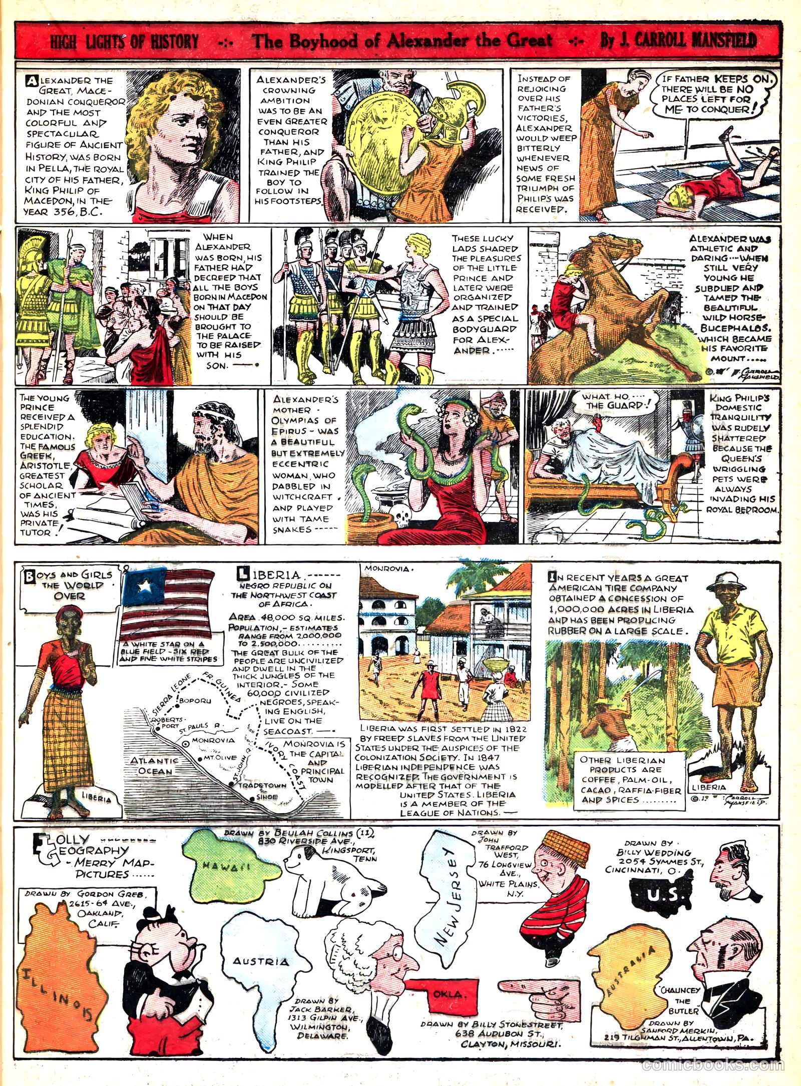 Famous Funnies #36 — page 39 of 64