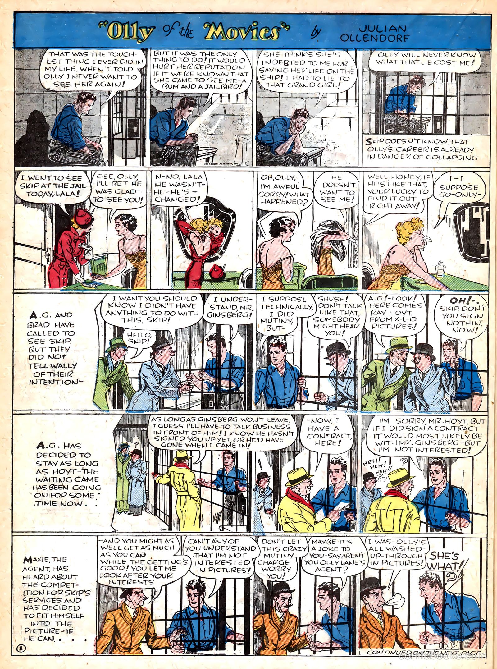 Famous Funnies #36 — page 40 of 64