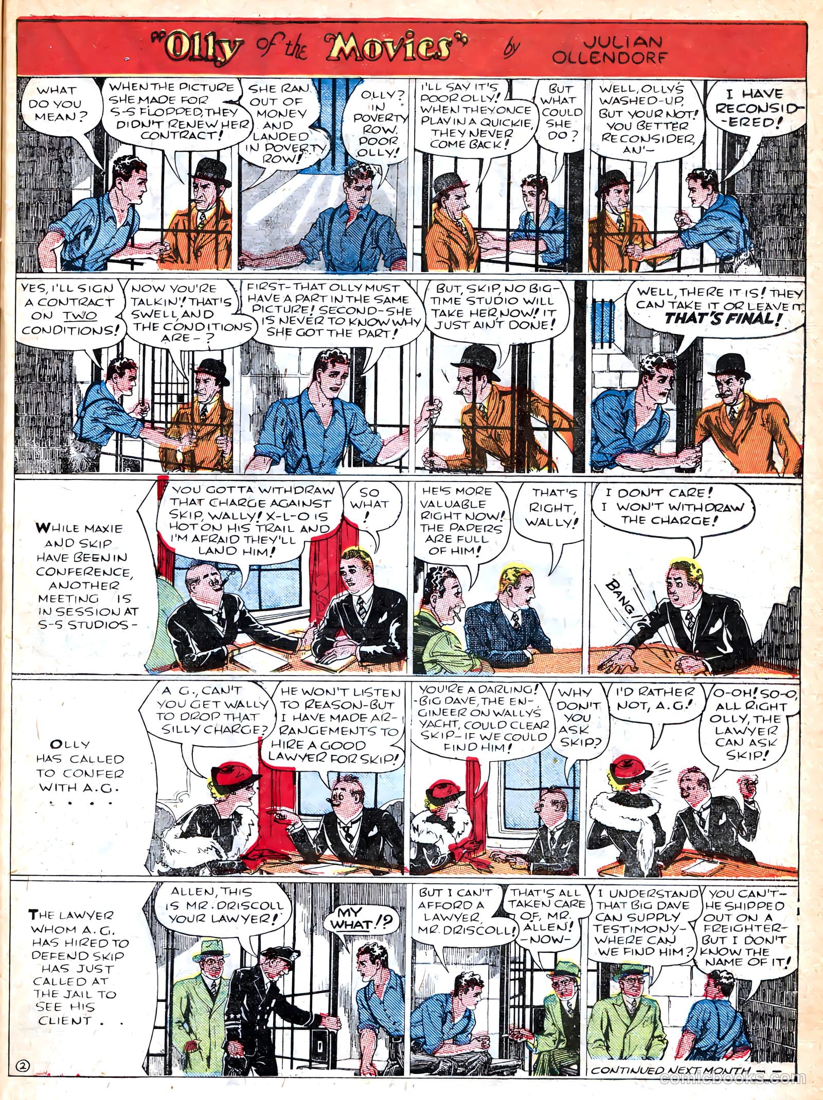 Famous Funnies #36 — page 41 of 64
