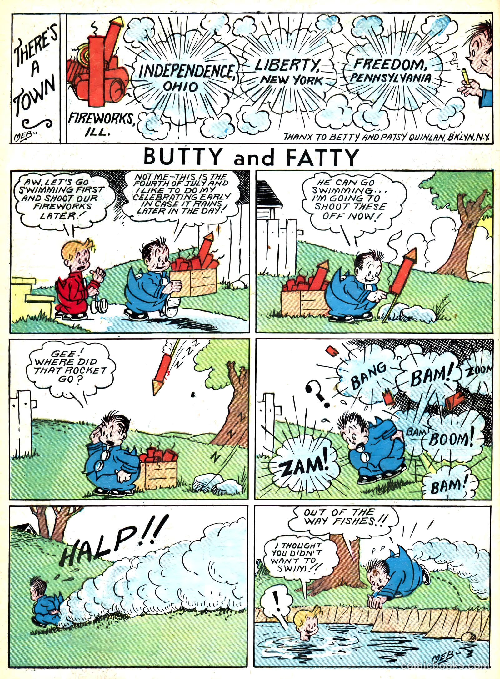 Famous Funnies #36 — page 50 of 64