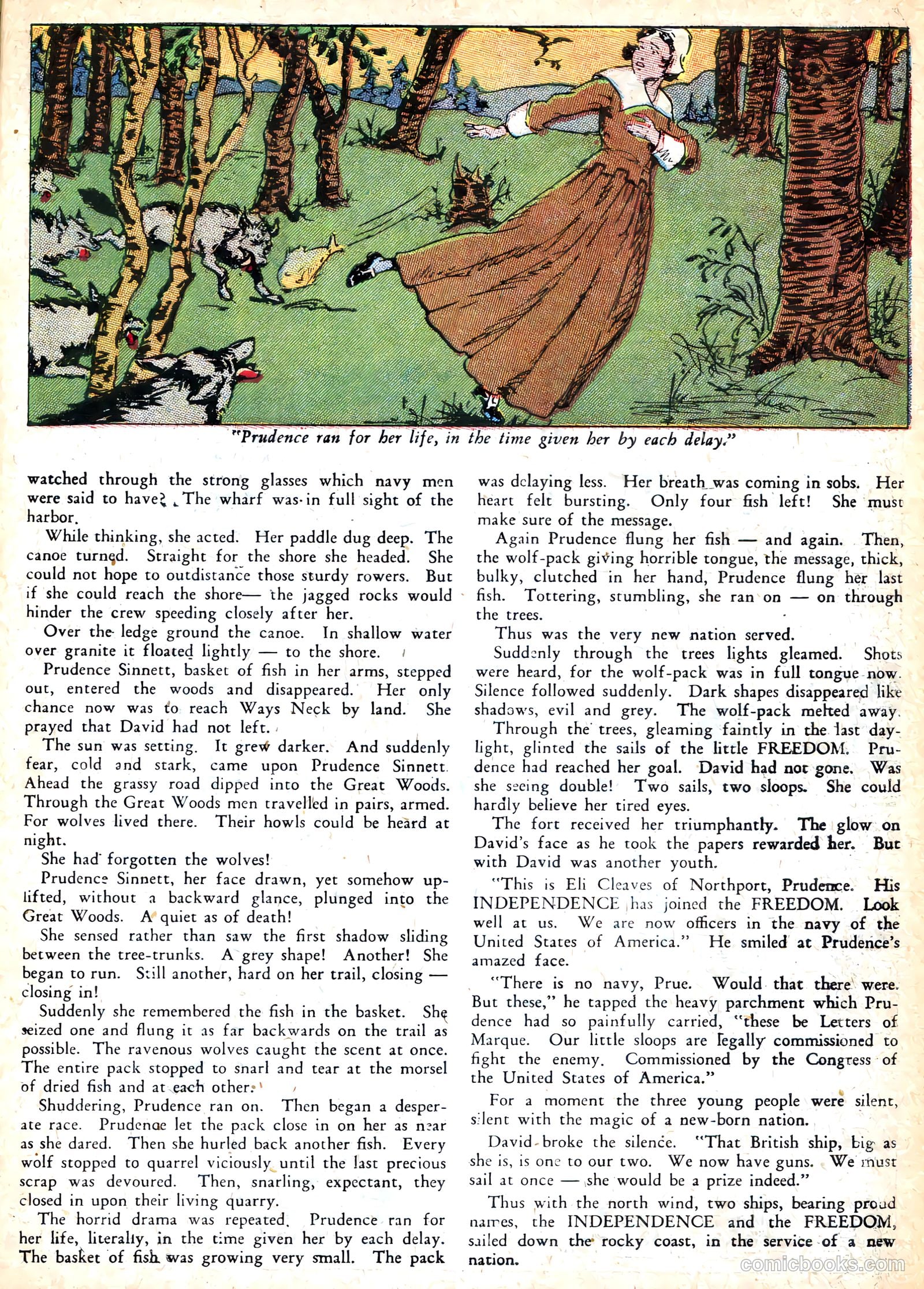 Famous Funnies #36 — page 57 of 64