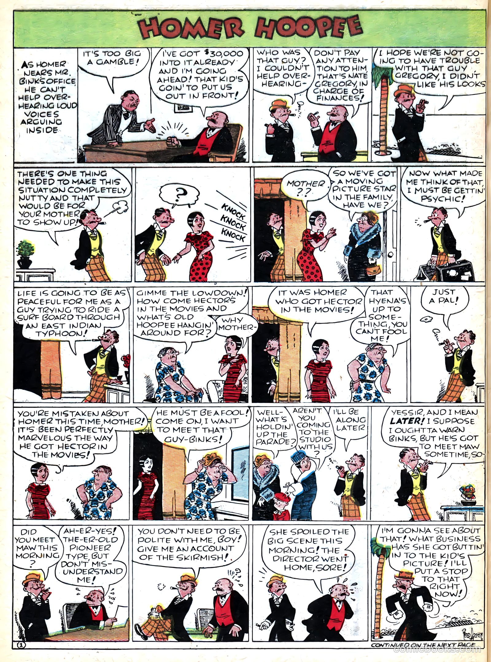 Famous Funnies #36 — page 58 of 64