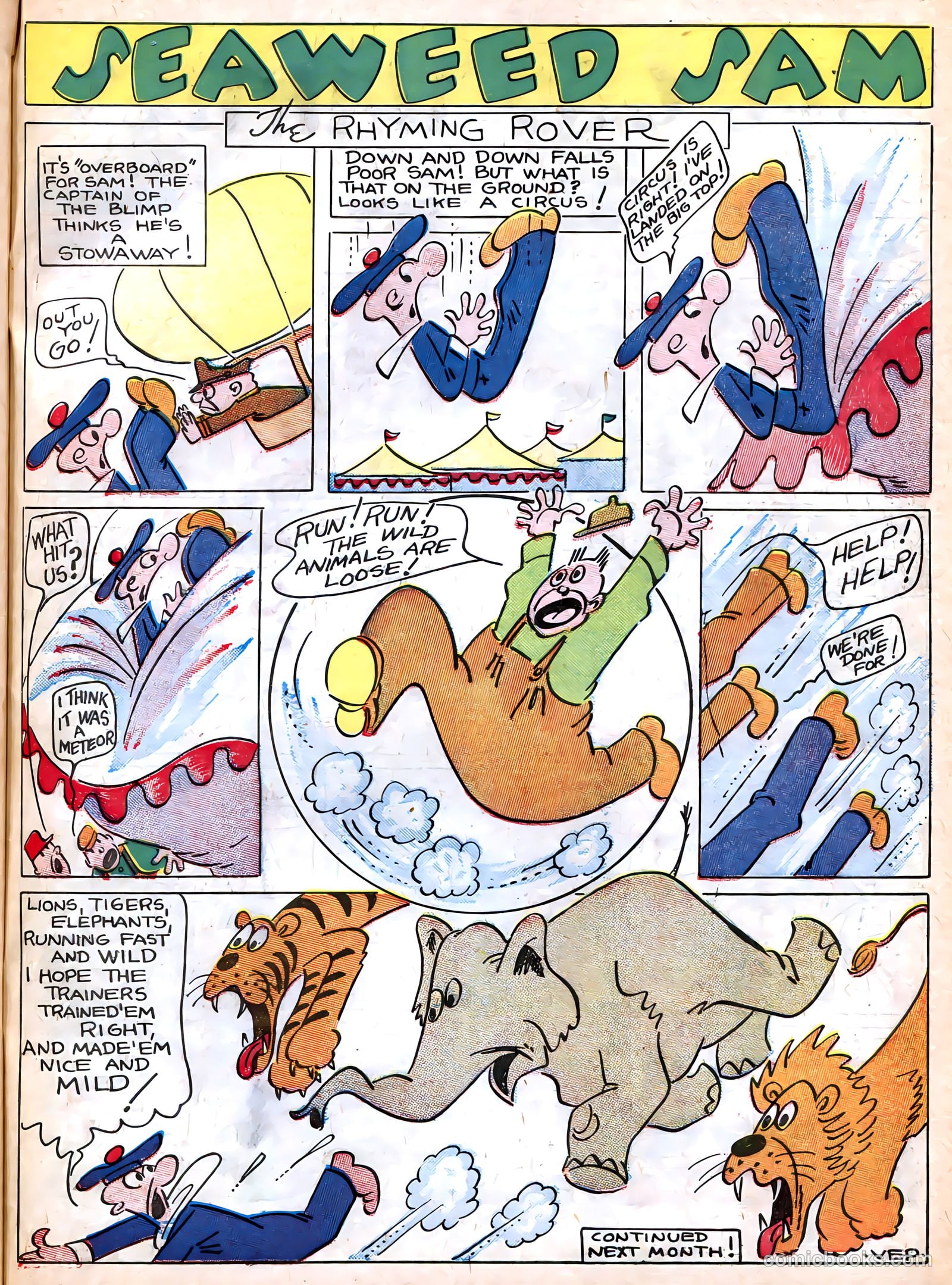 Famous Funnies #36 — page 61 of 64