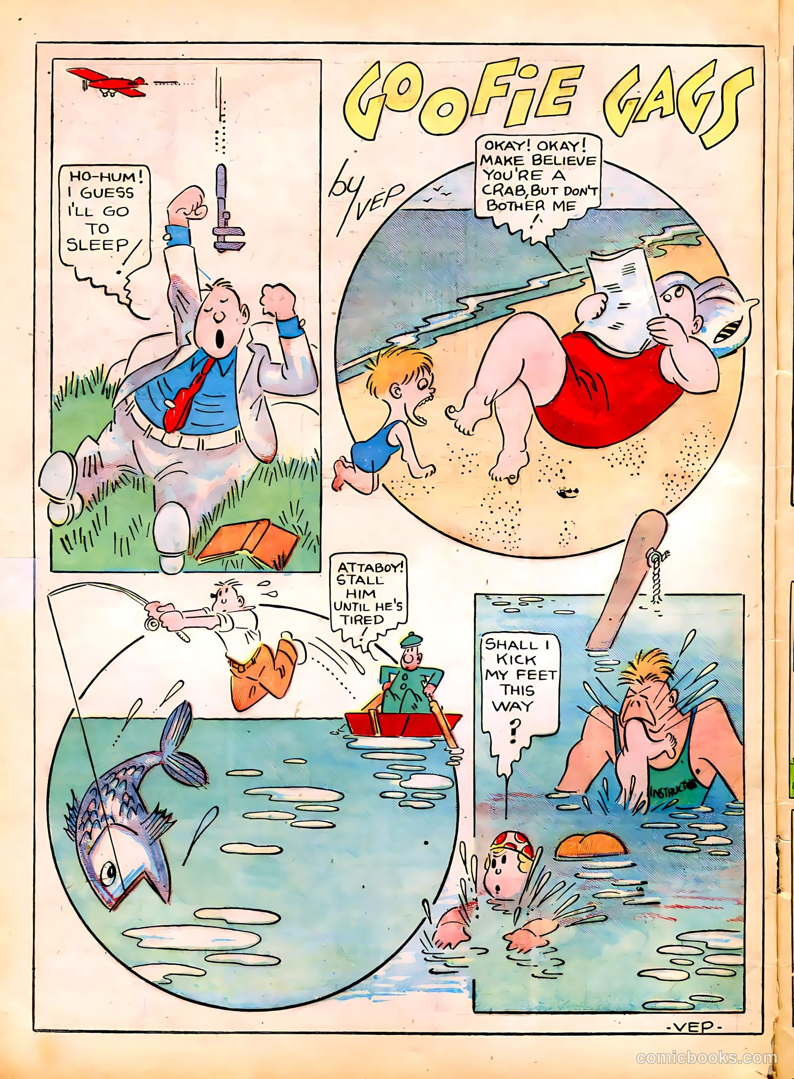 Famous Funnies #37 — page 4 of 63