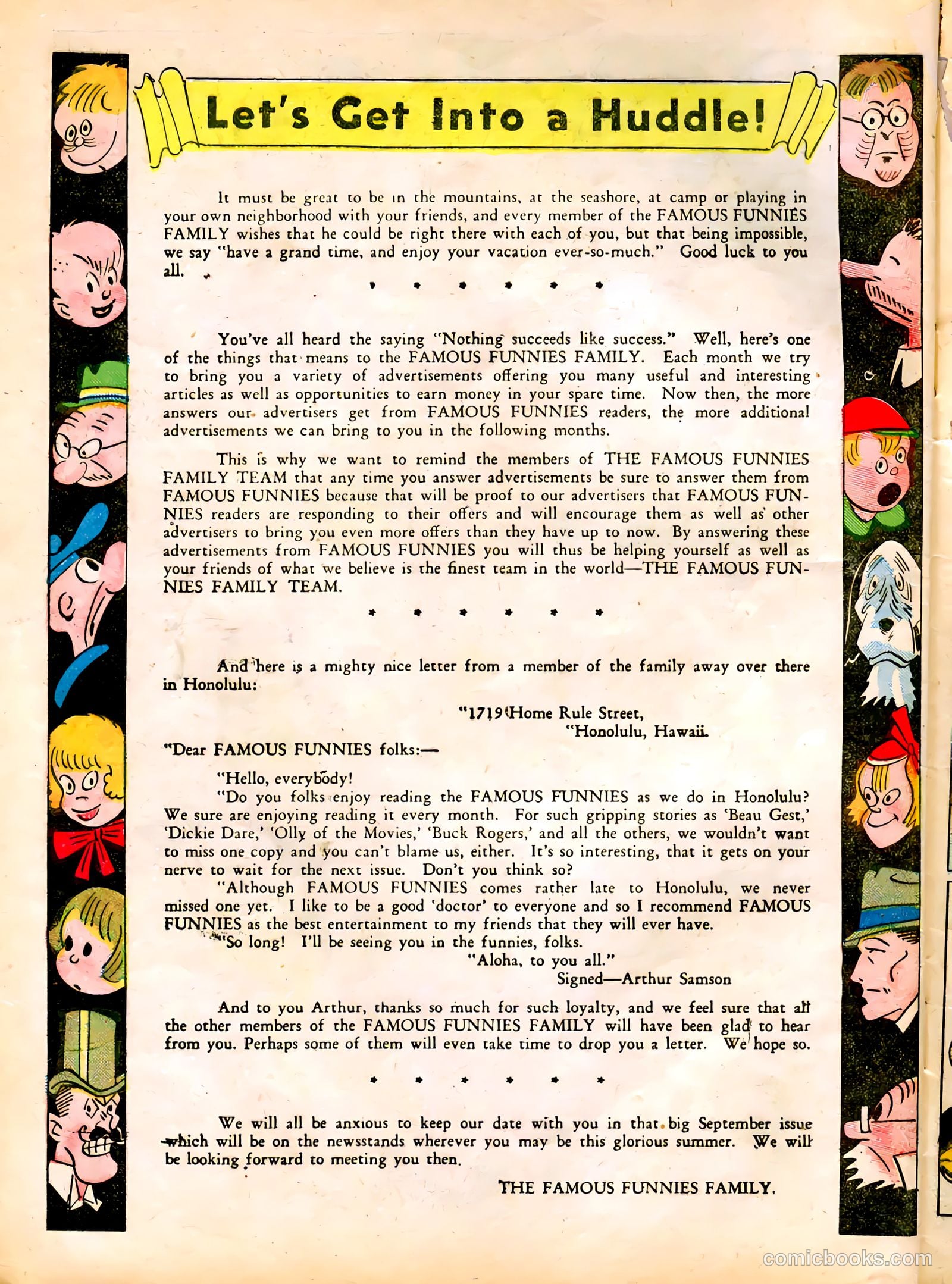 Famous Funnies #37 — page 14 of 63