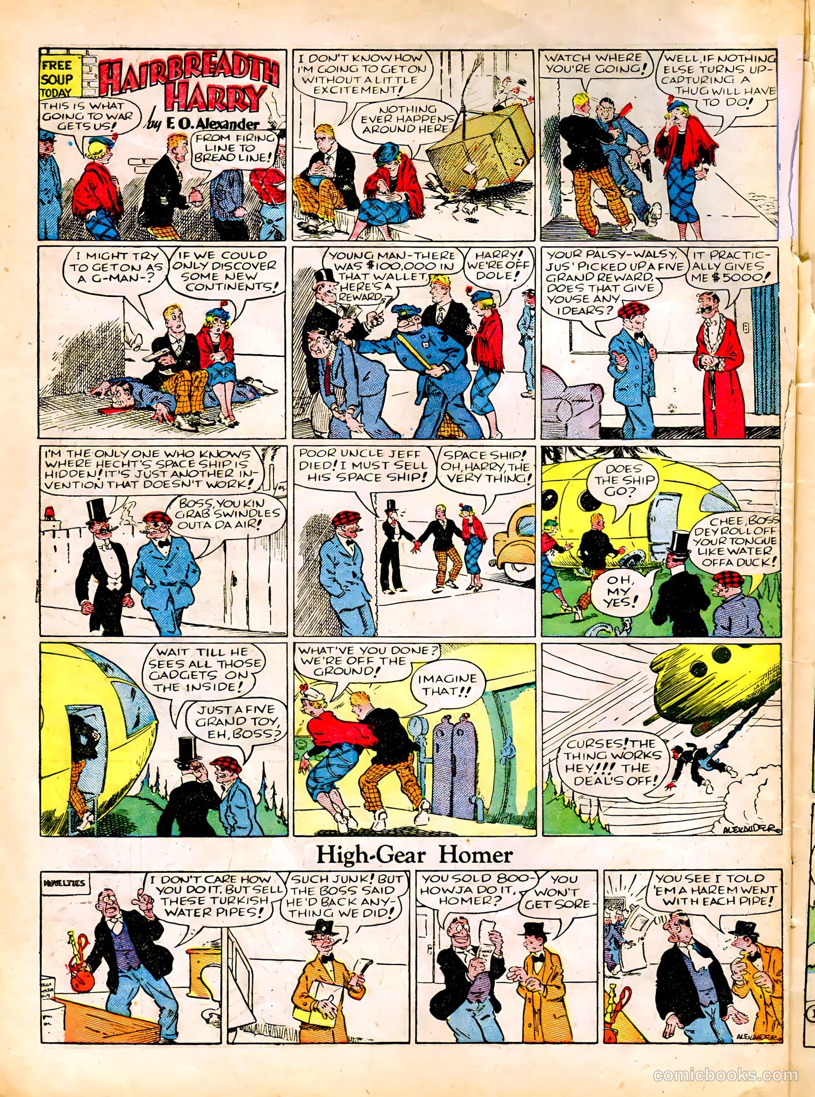 Famous Funnies #37 — page 16 of 63