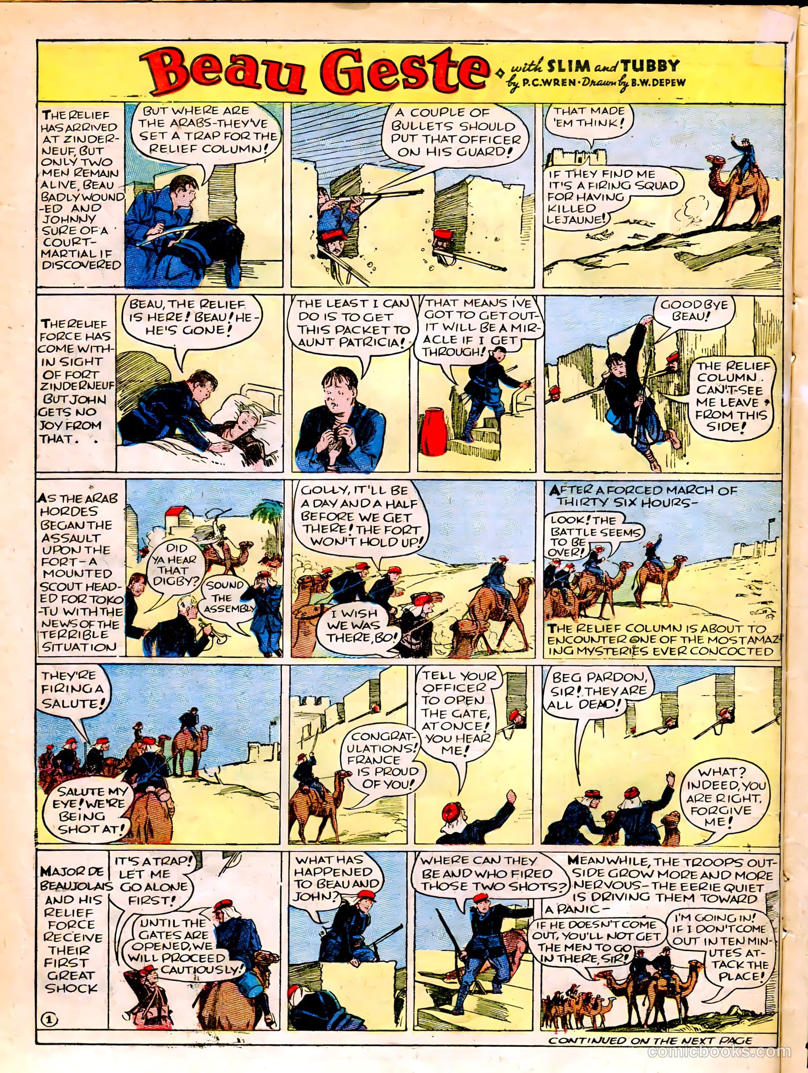 Famous Funnies #37 — page 22 of 63