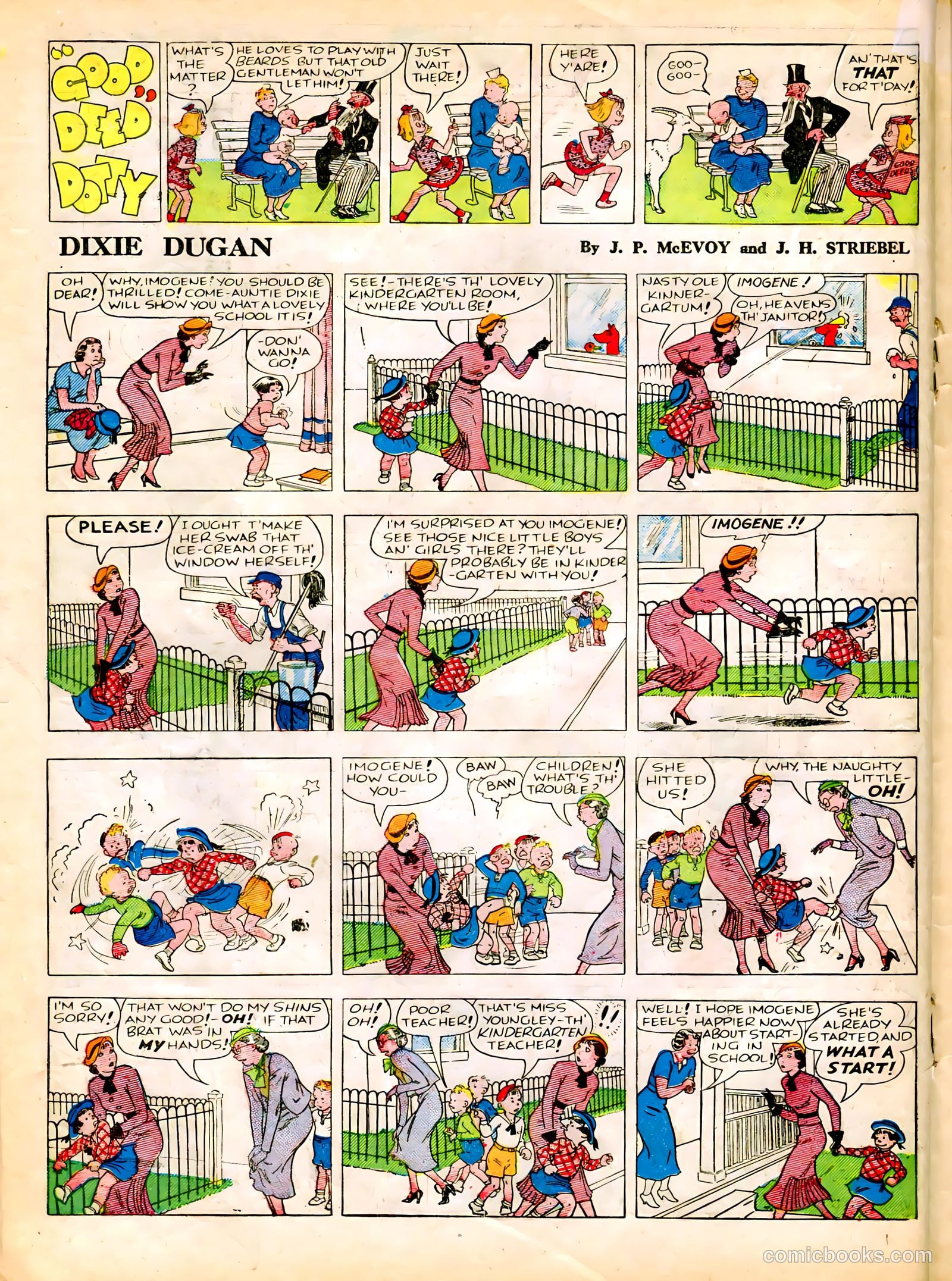 Famous Funnies #37 — page 28 of 63