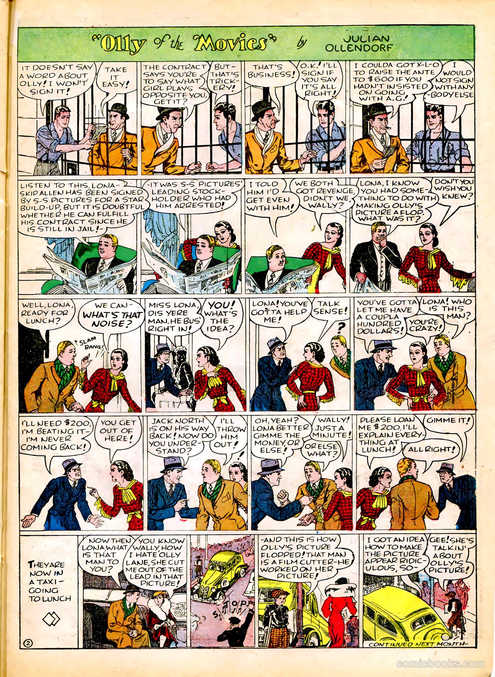 Famous Funnies #37 — page 40 of 63