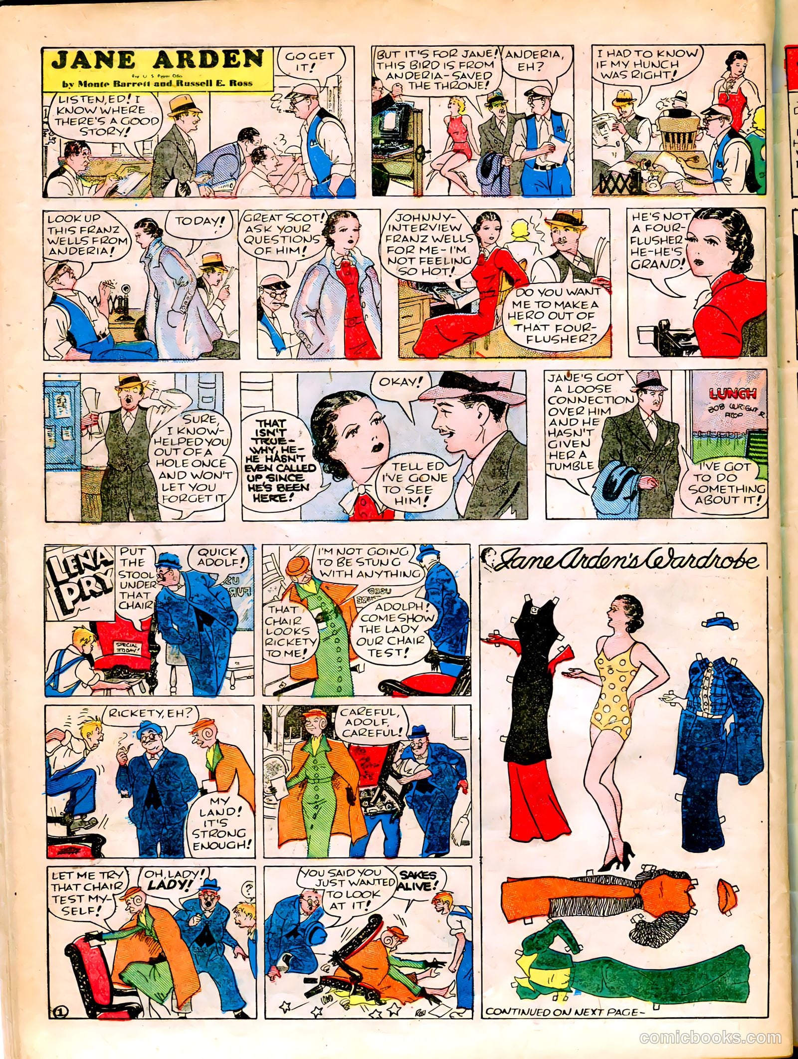 Famous Funnies #37 — page 45 of 63