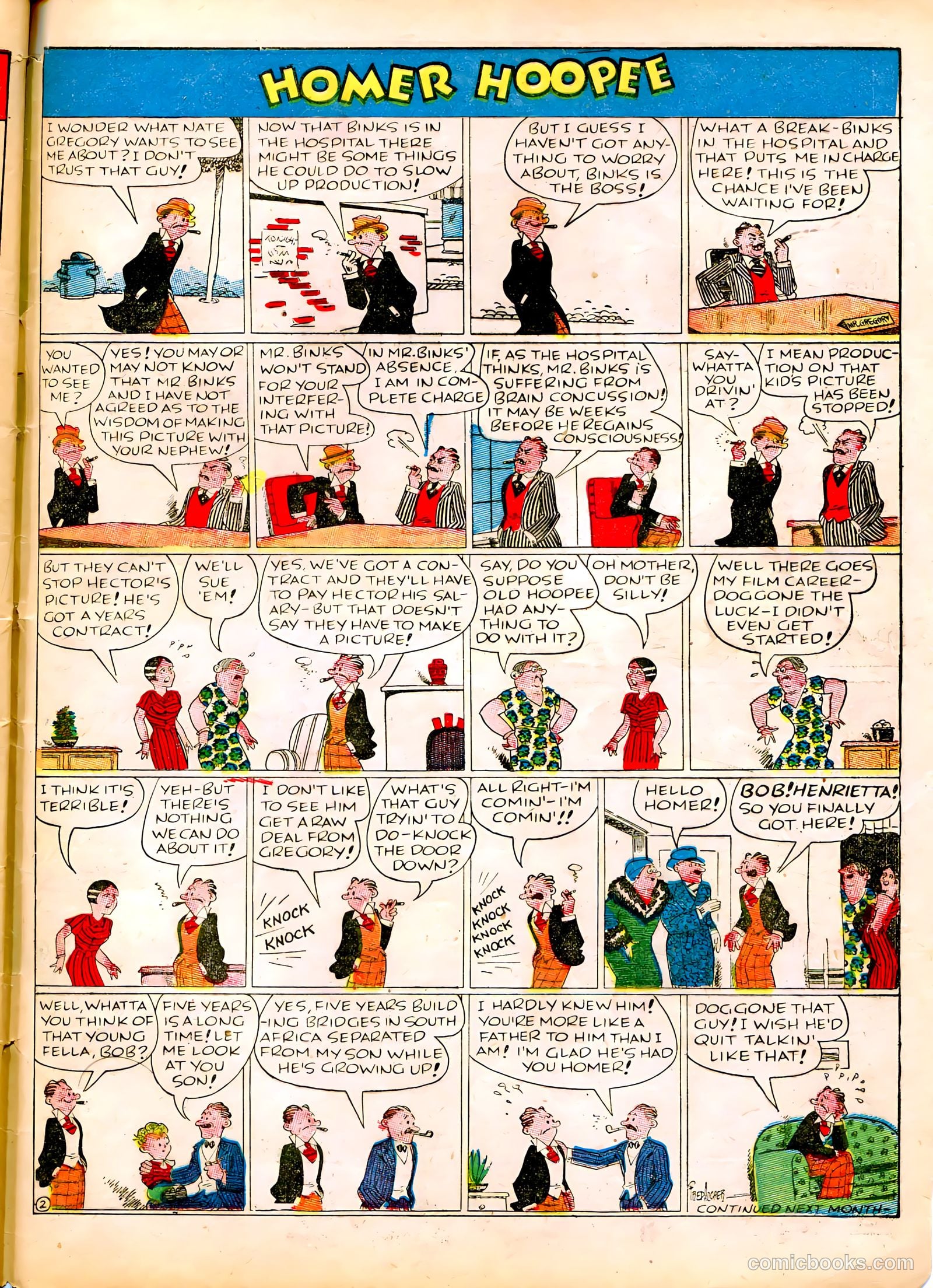 Famous Funnies #37 — page 58 of 63
