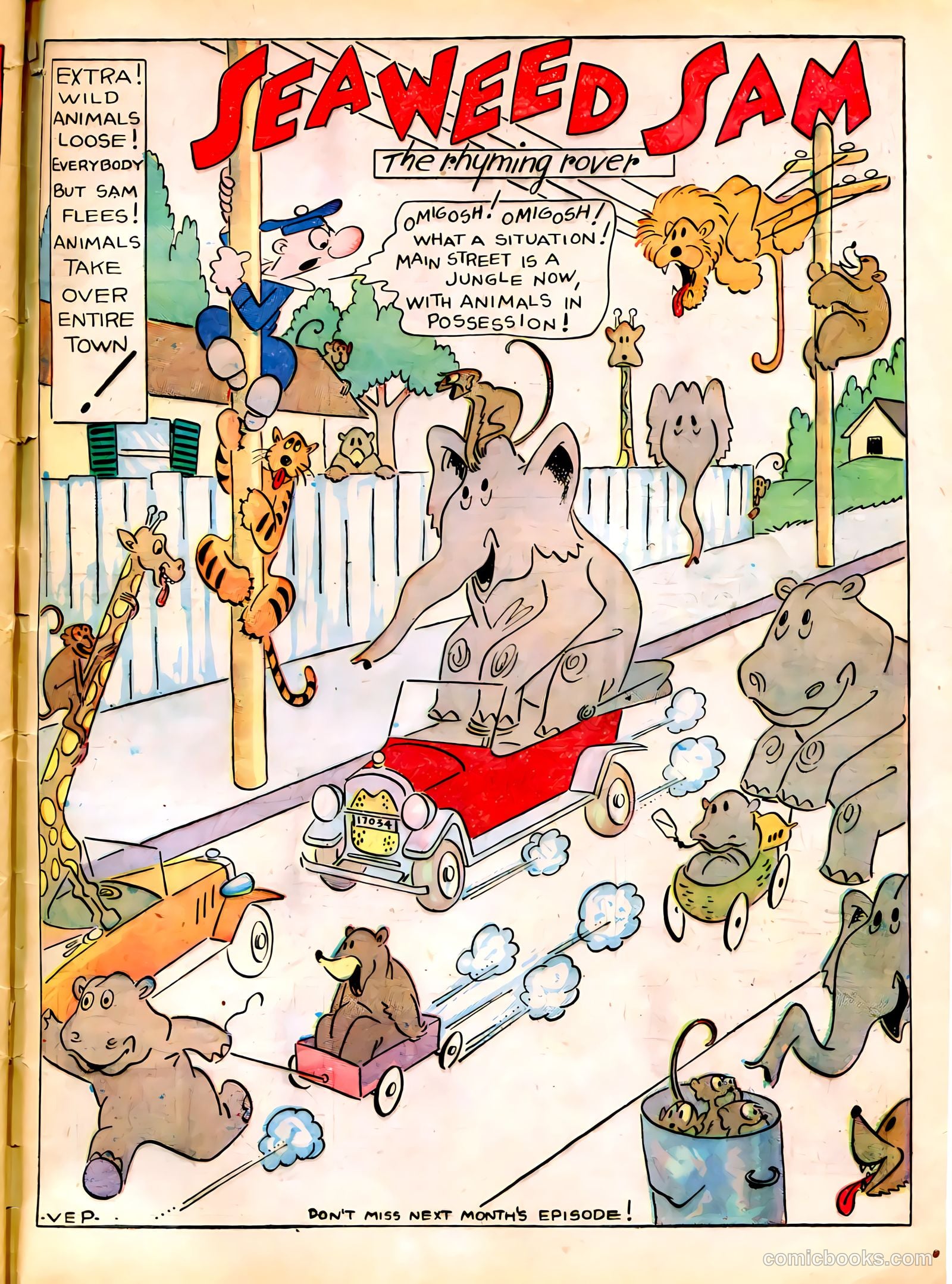 Famous Funnies #37 — page 60 of 63