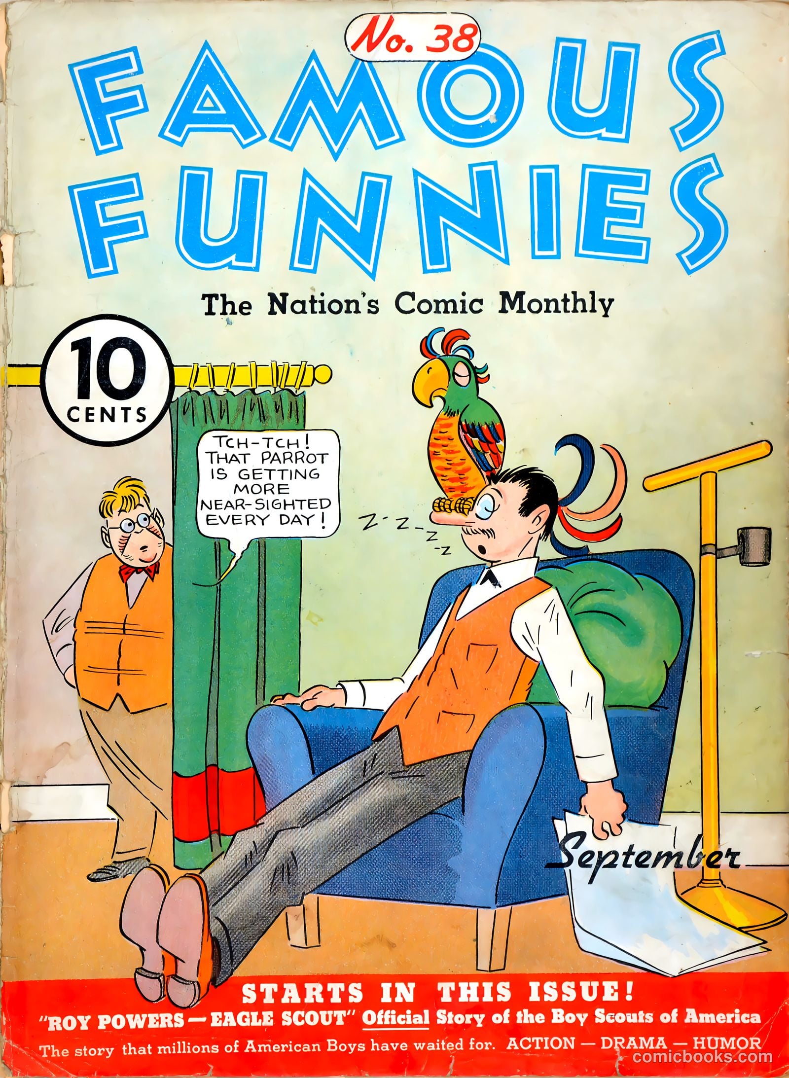 Famous Funnies #38 — page 1 of 63