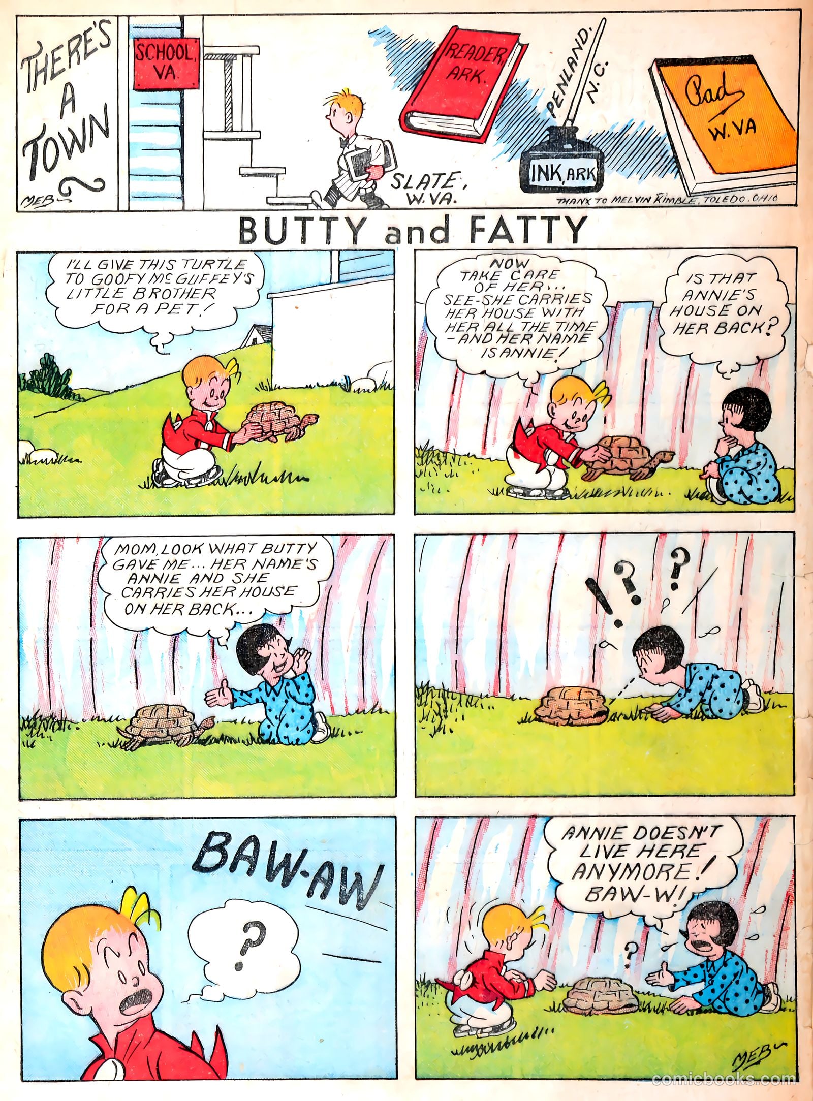 Famous Funnies #38 — page 3 of 63