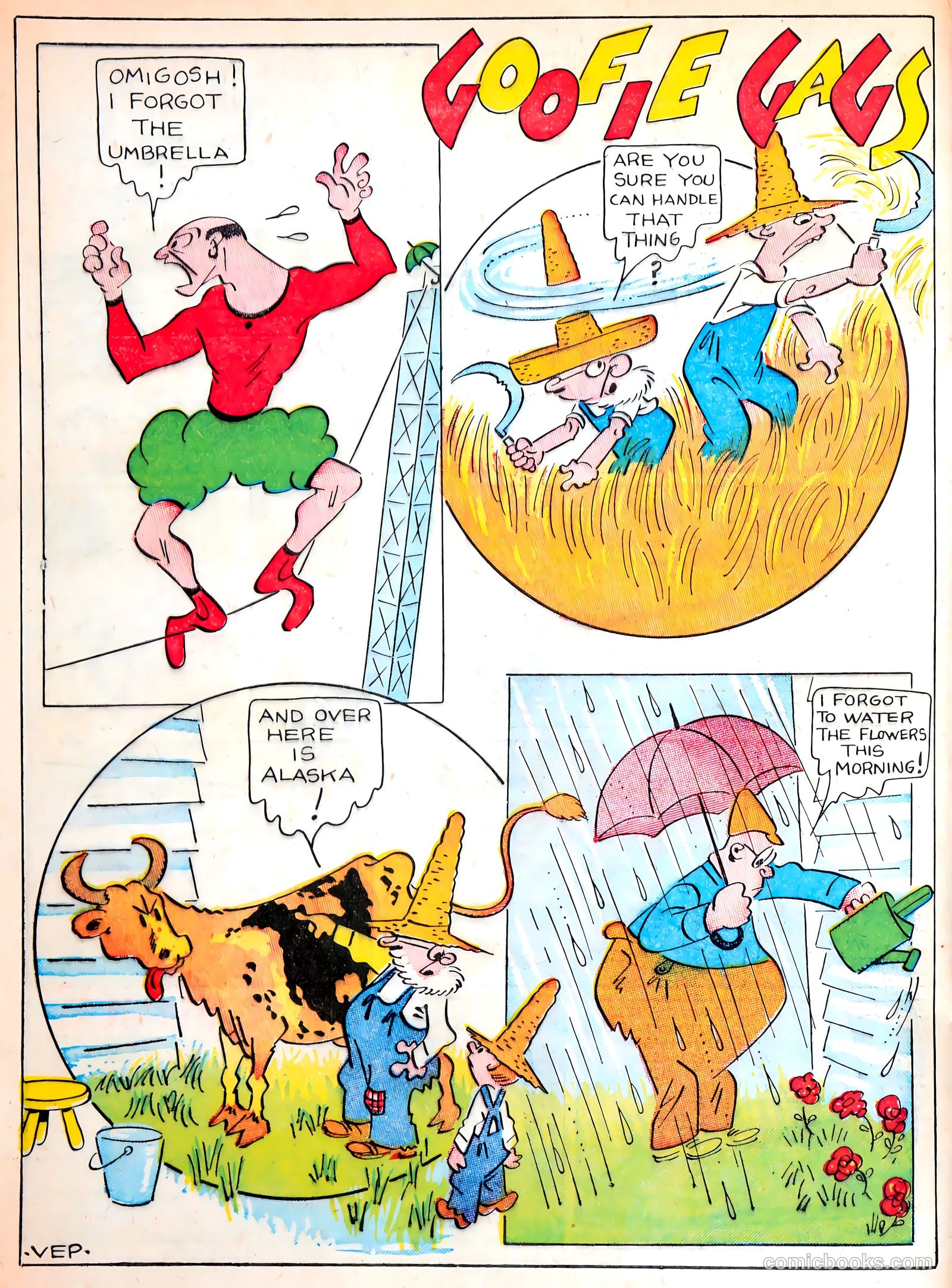 Famous Funnies #38 — page 6 of 63
