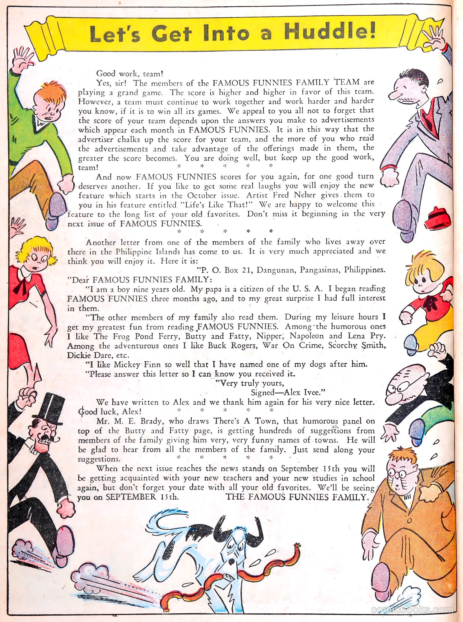 Famous Funnies #38 — page 12 of 63