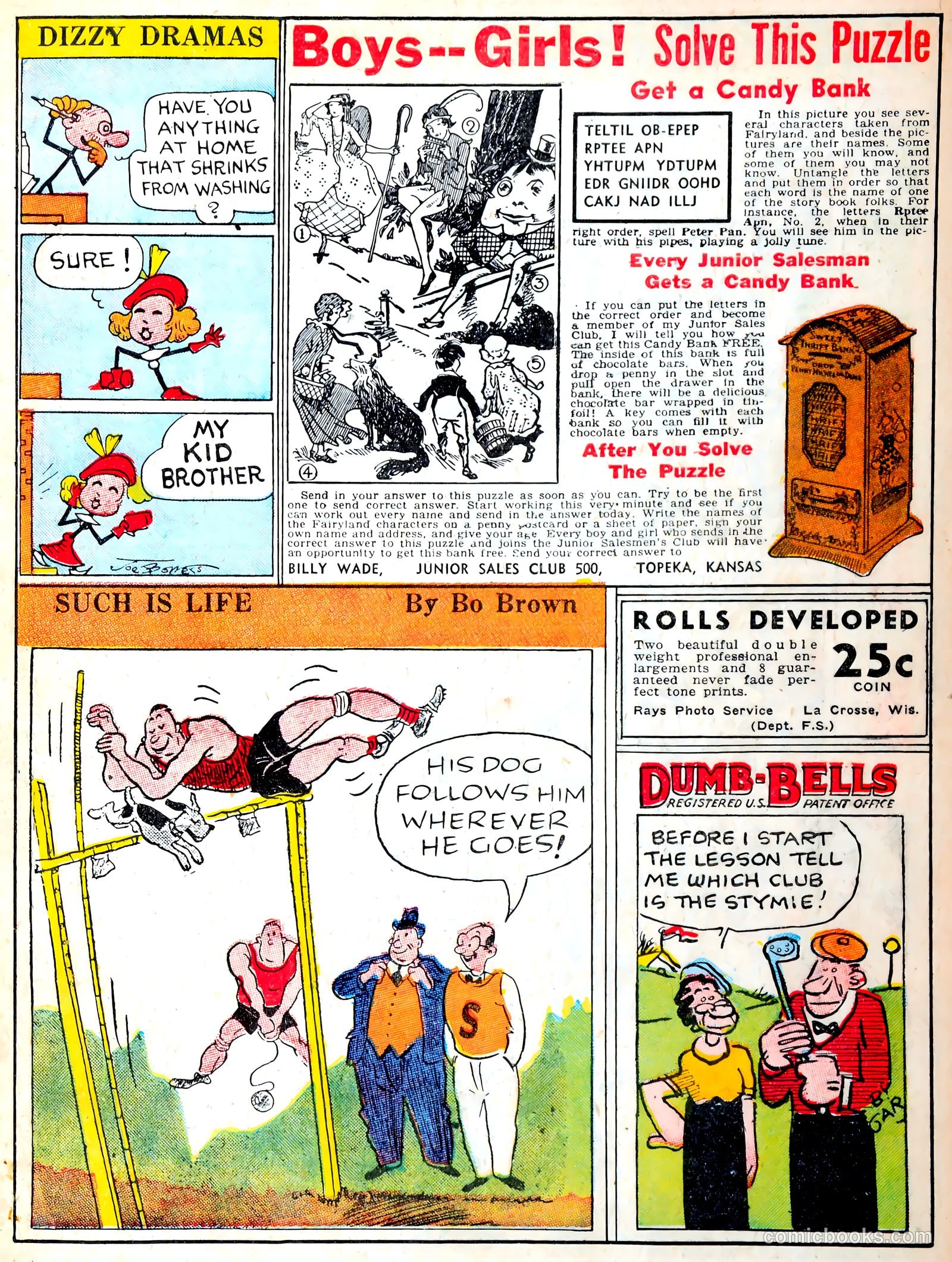 Famous Funnies #38 — page 13 of 63