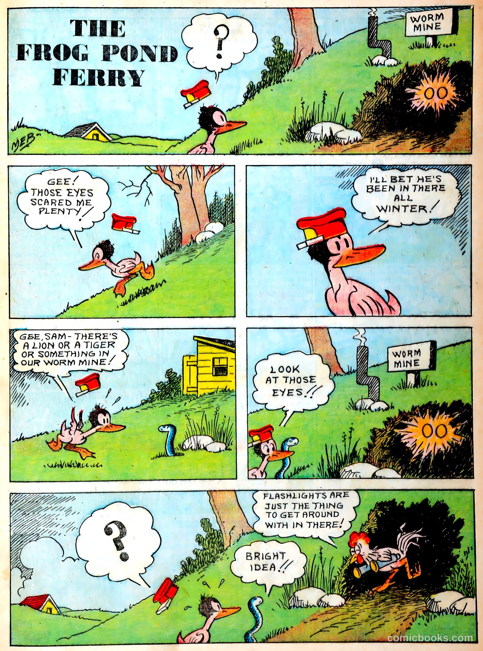 Famous Funnies #38 — page 17 of 63