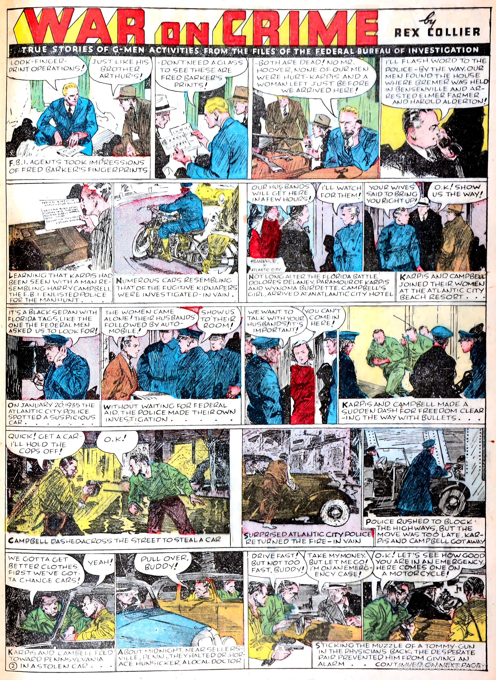 Famous Funnies #38 — page 21 of 63