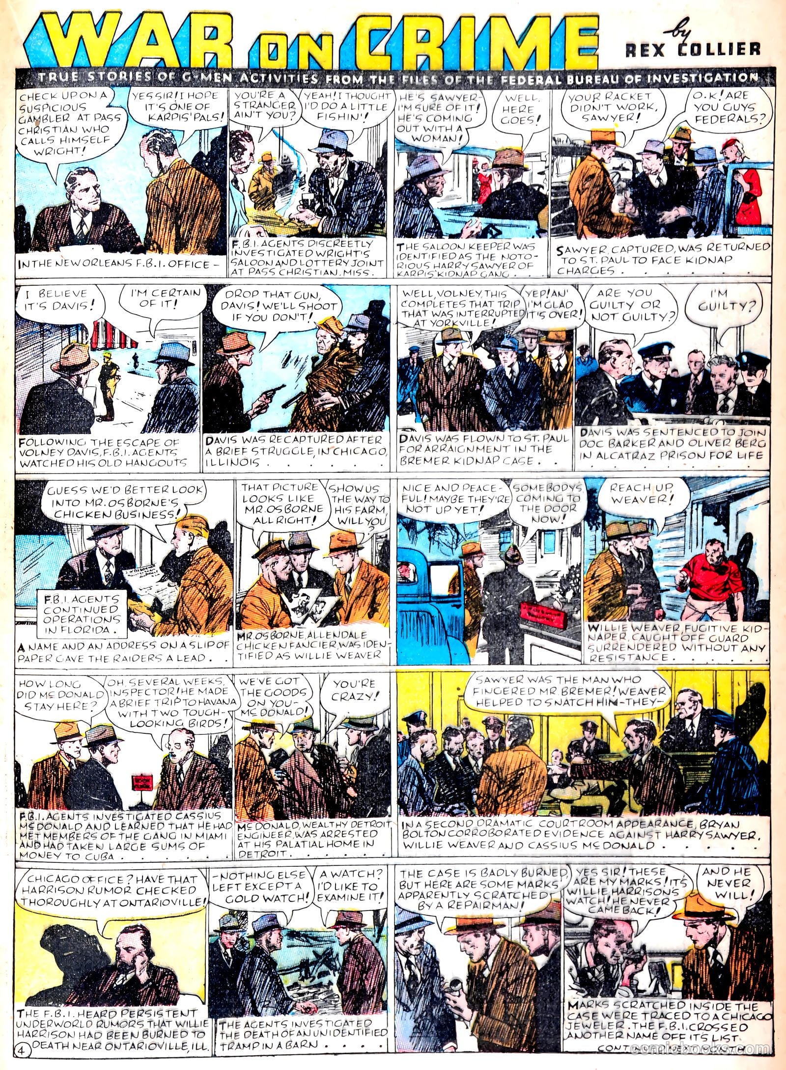 Famous Funnies #38 — page 23 of 63