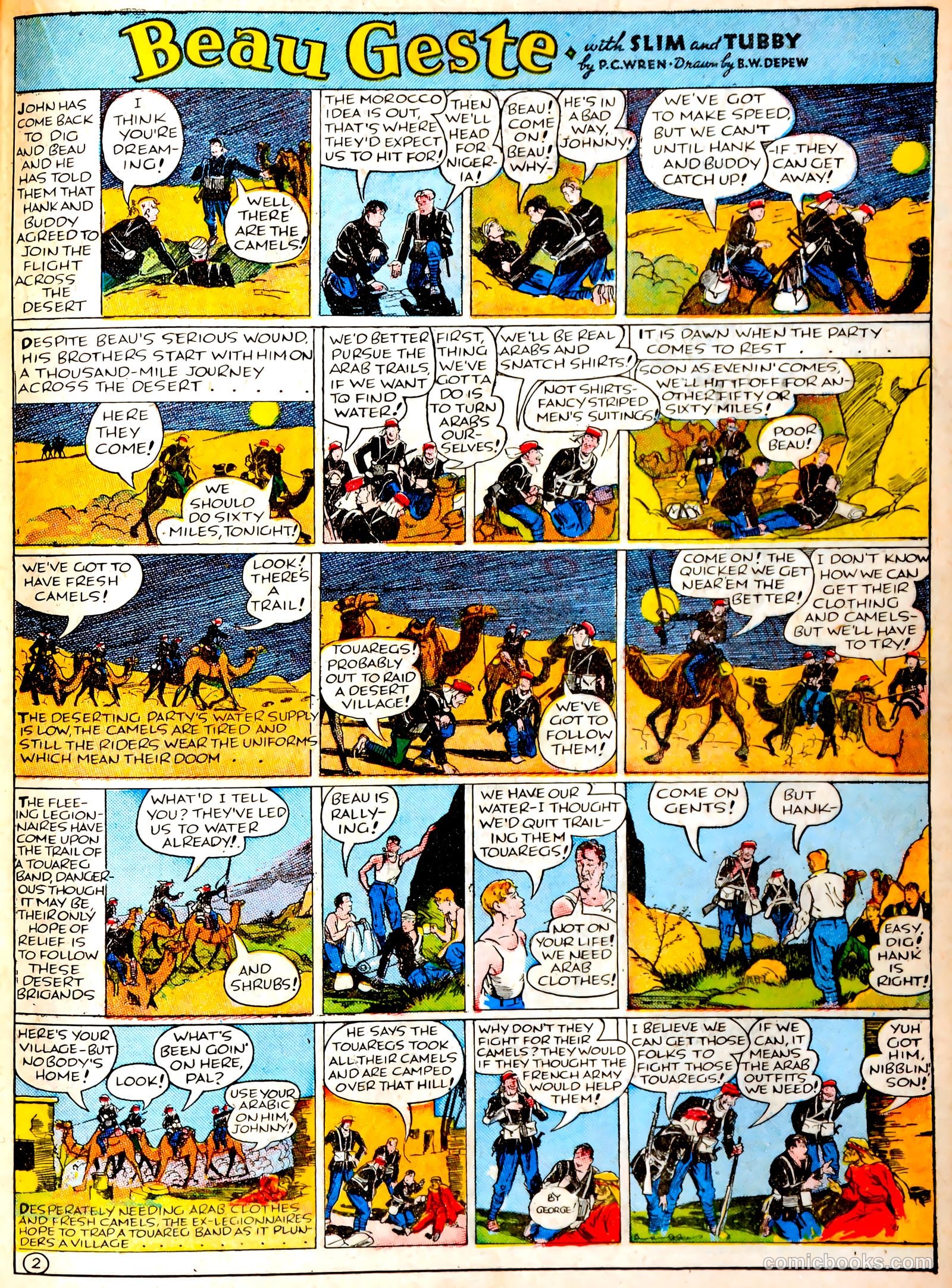 Famous Funnies #38 — page 25 of 63