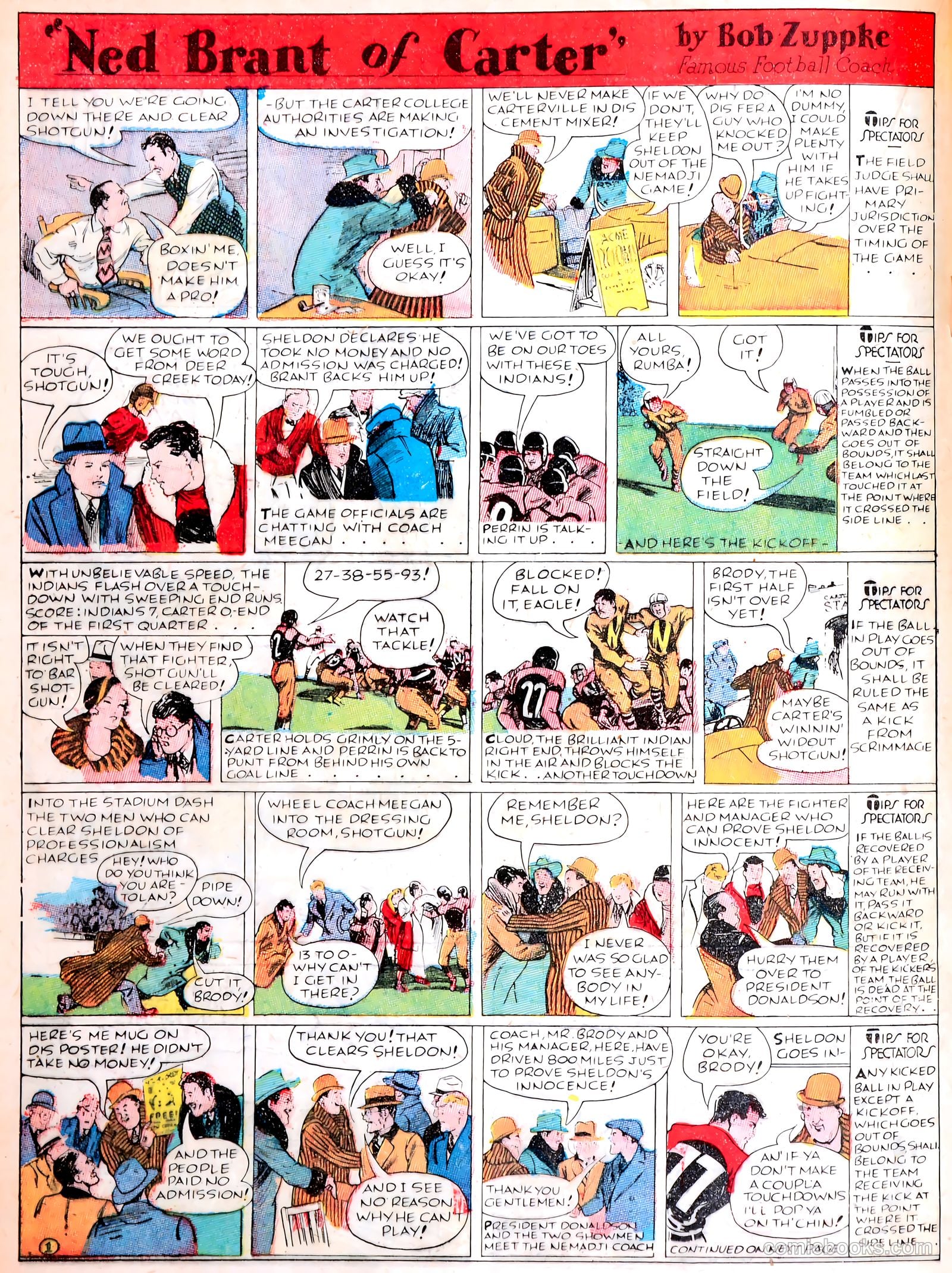 Famous Funnies #38 — page 32 of 63