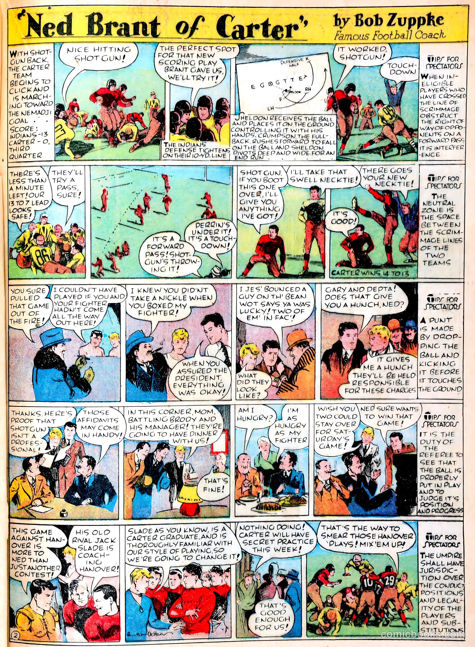 Famous Funnies #38 — page 33 of 63