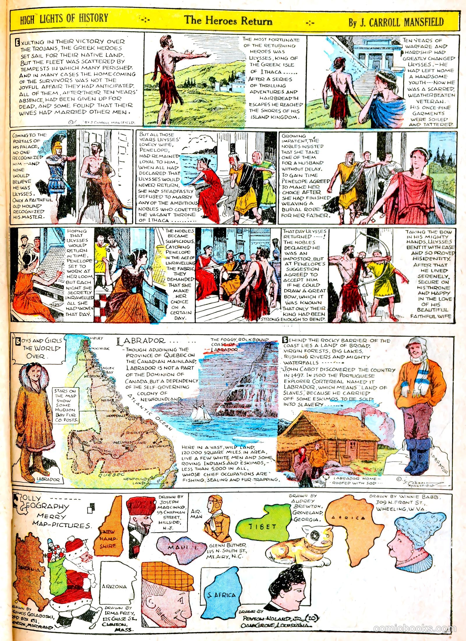 Famous Funnies #38 — page 37 of 63