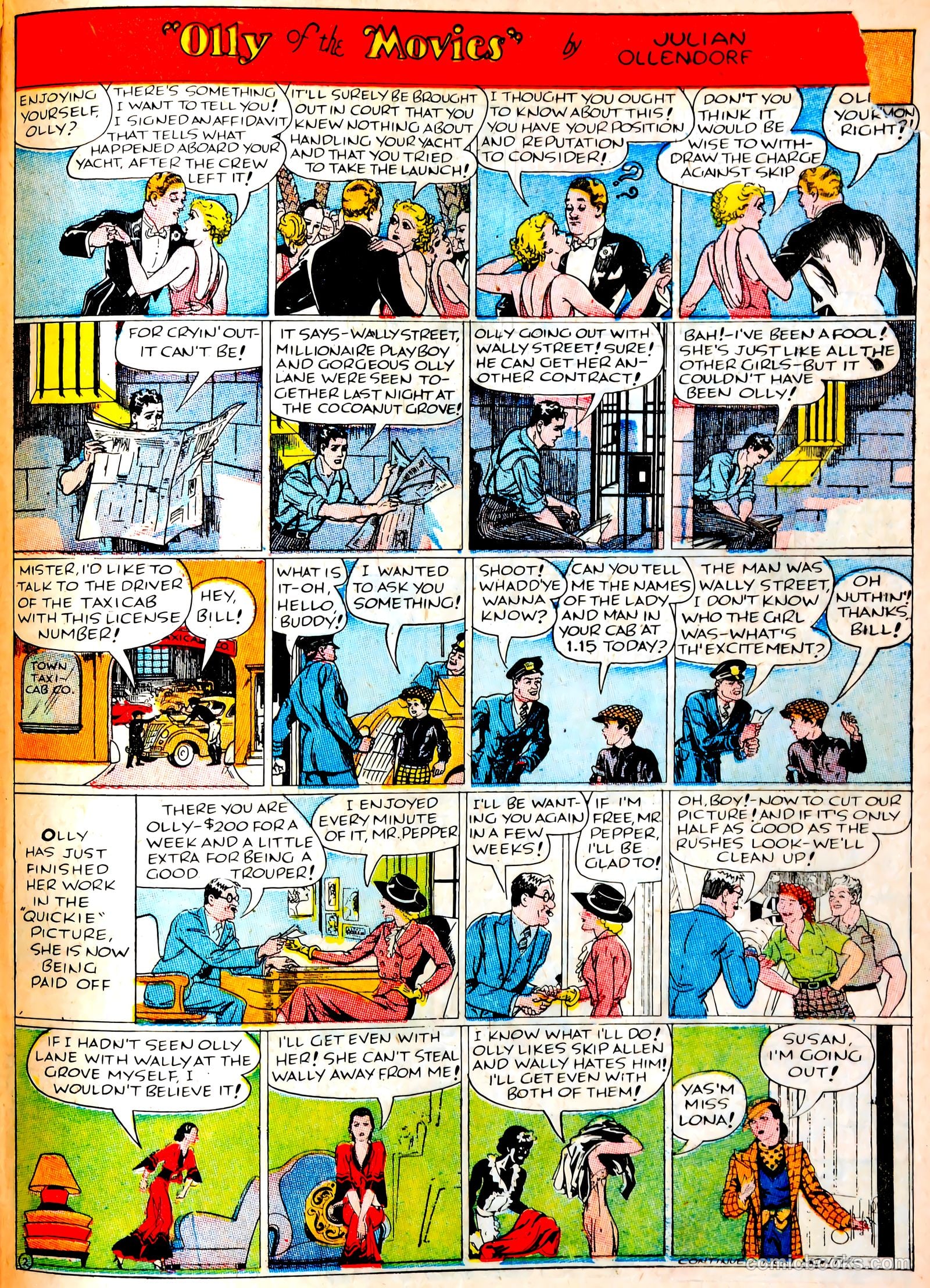 Famous Funnies #38 — page 39 of 63