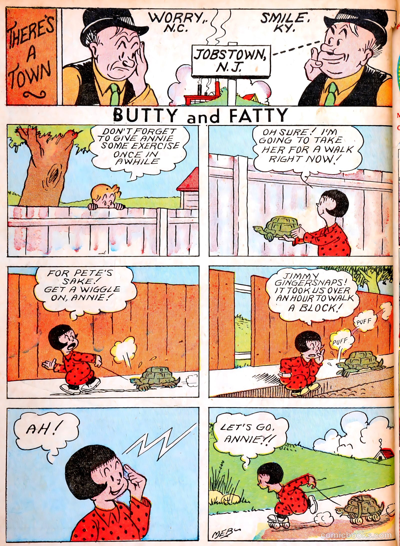 Famous Funnies #38 — page 59 of 63