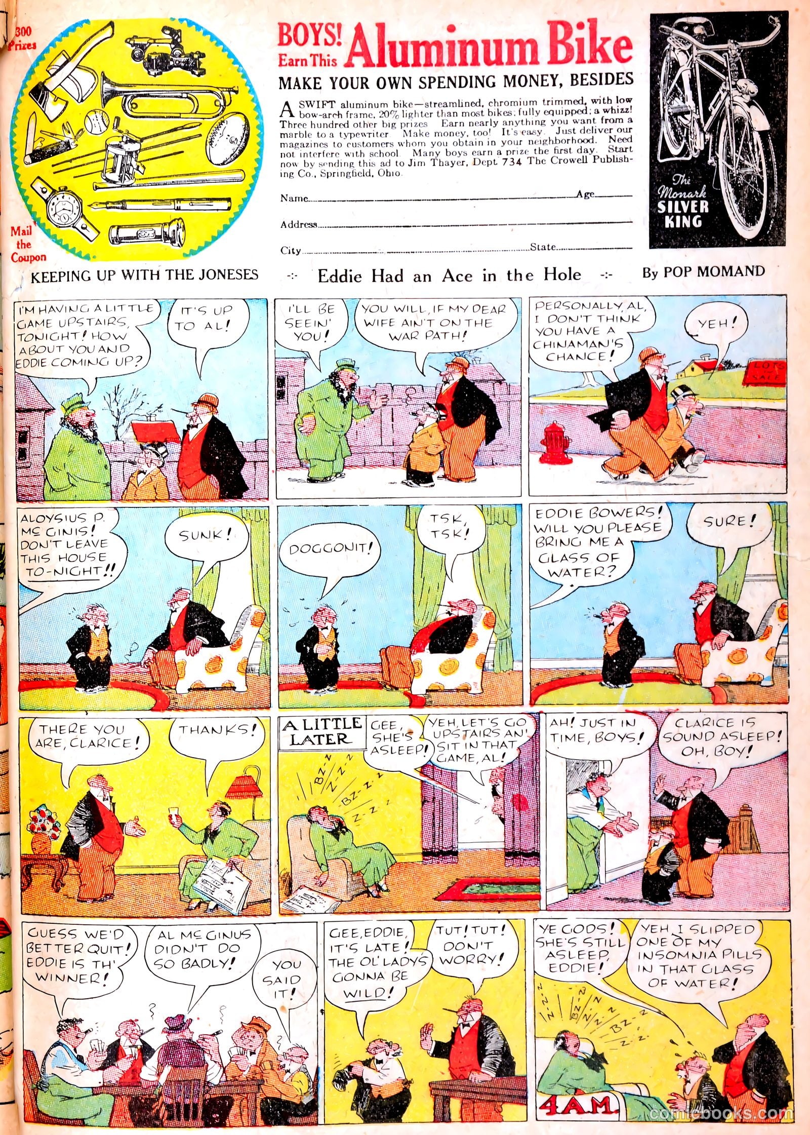 Famous Funnies #38 — page 60 of 63