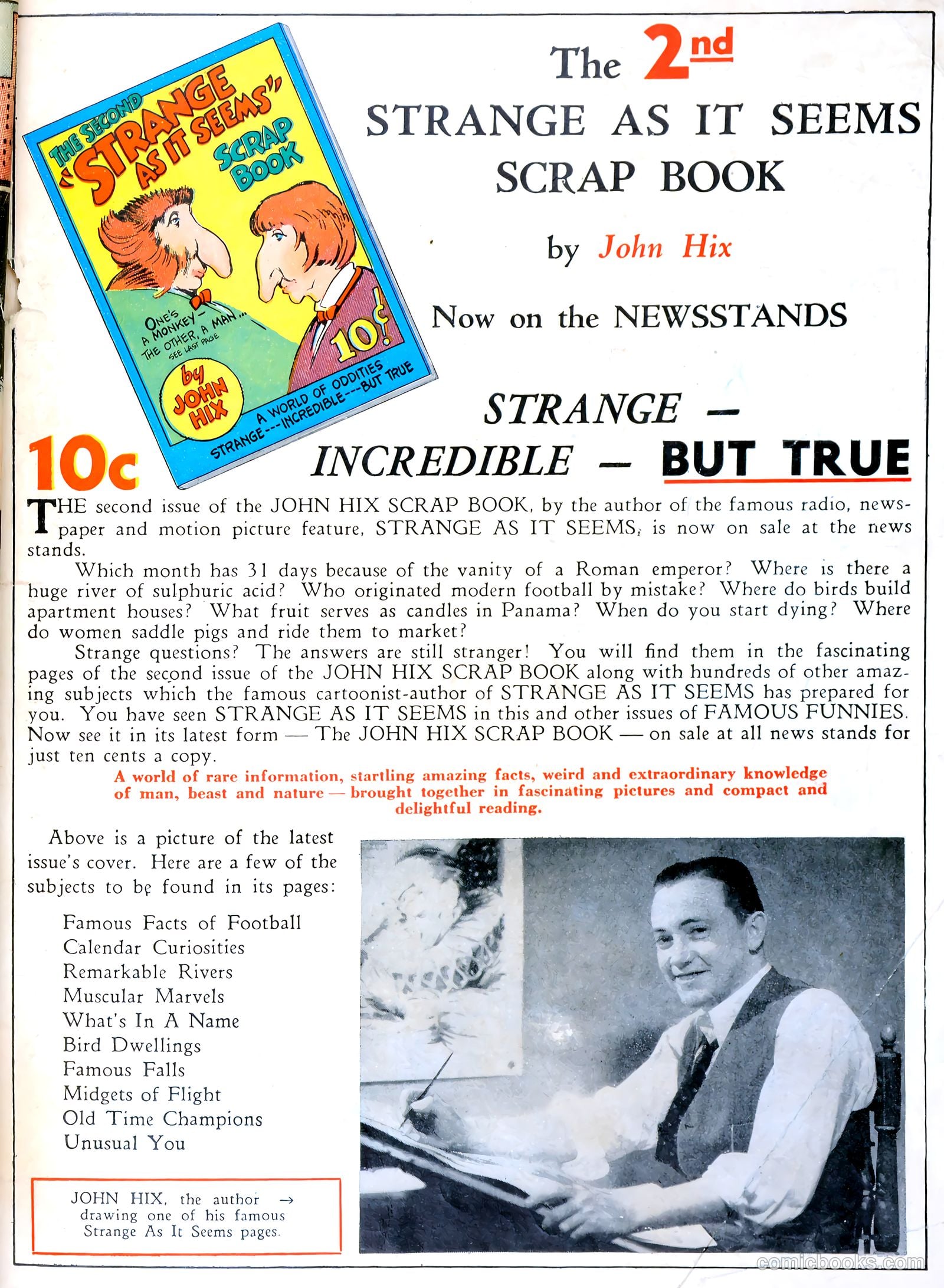 Famous Funnies #38 — page 62 of 63