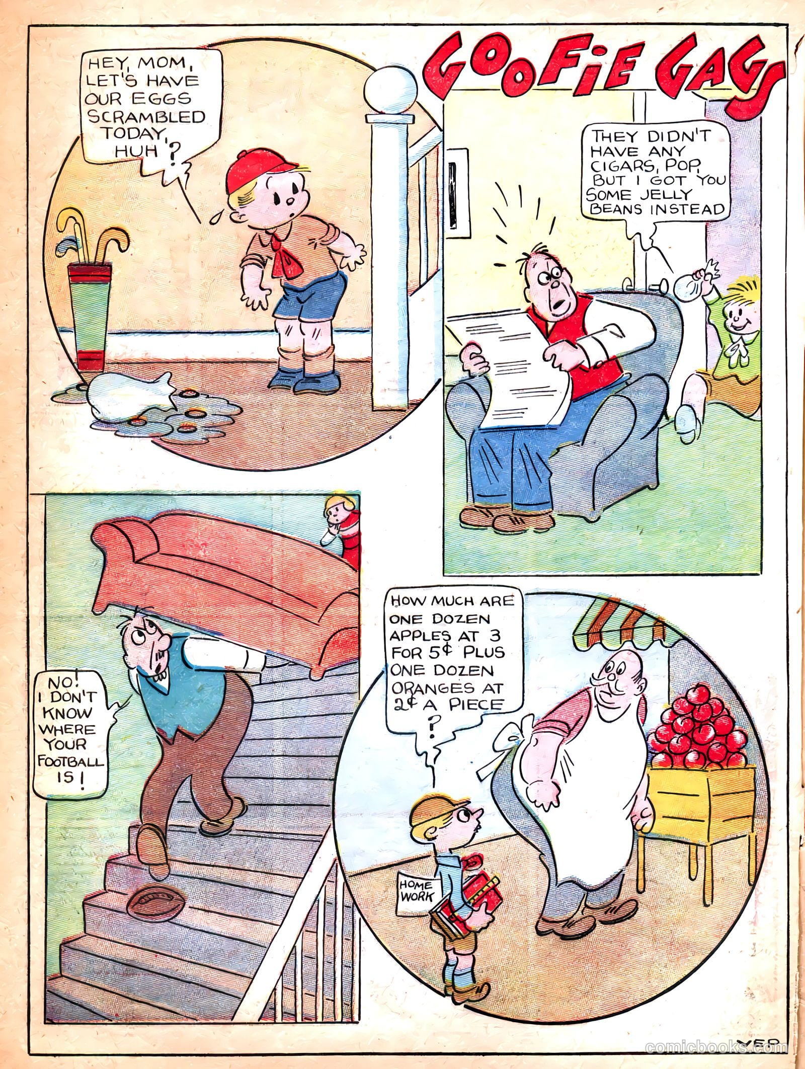 Famous Funnies #39 — page 4 of 64