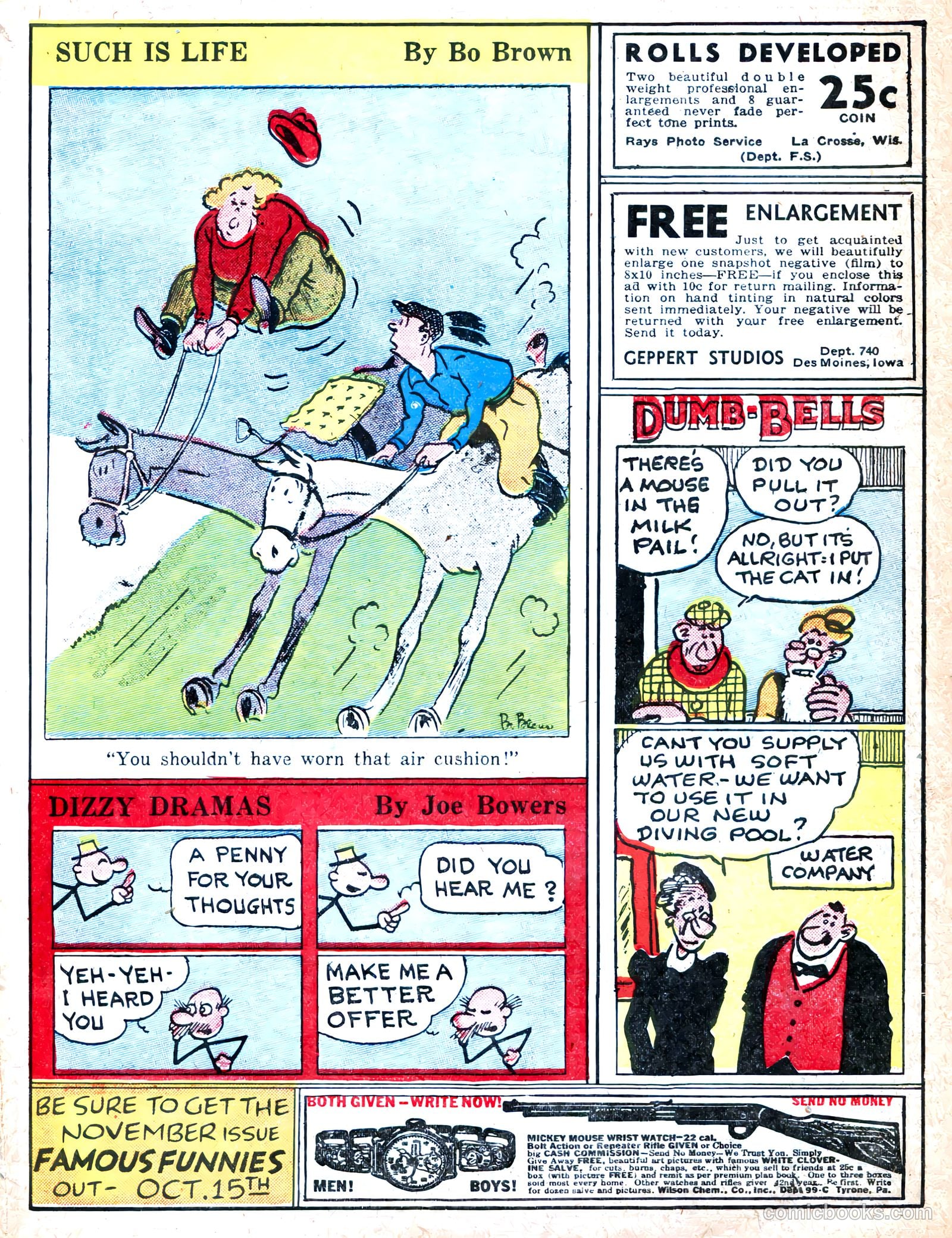 Famous Funnies #39 — page 5 of 64