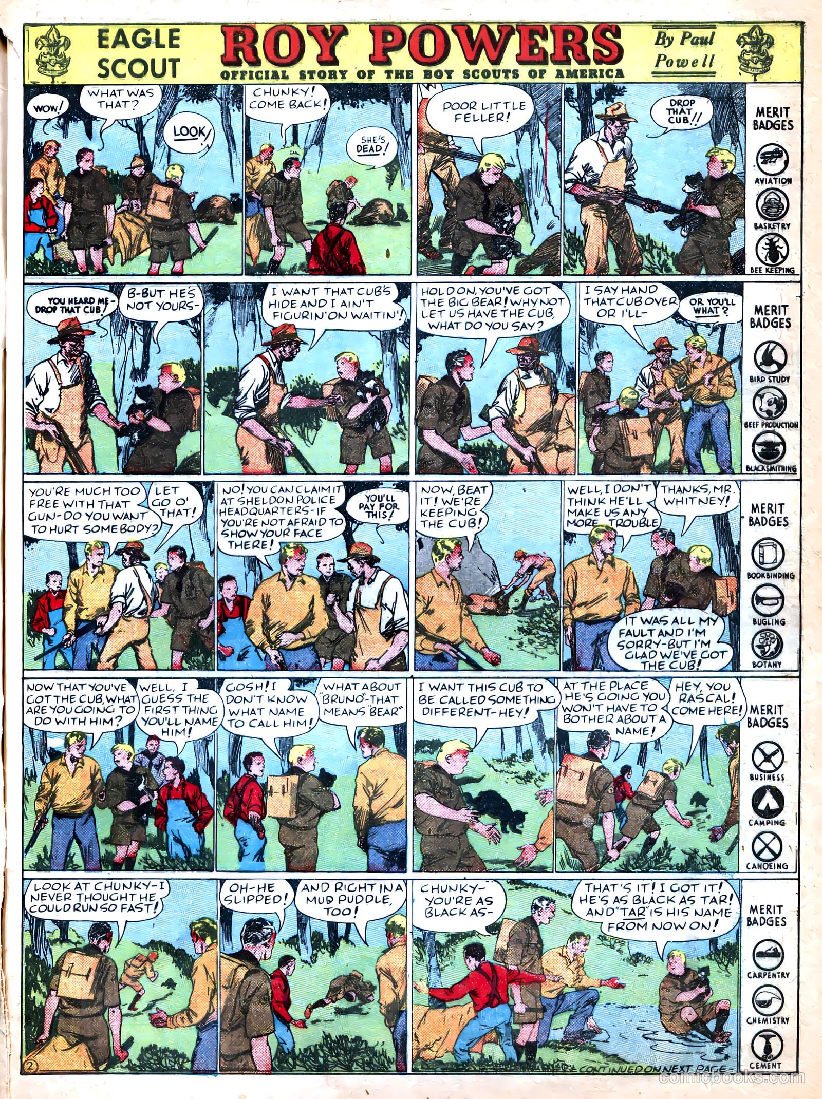 Famous Funnies #39 — page 7 of 64