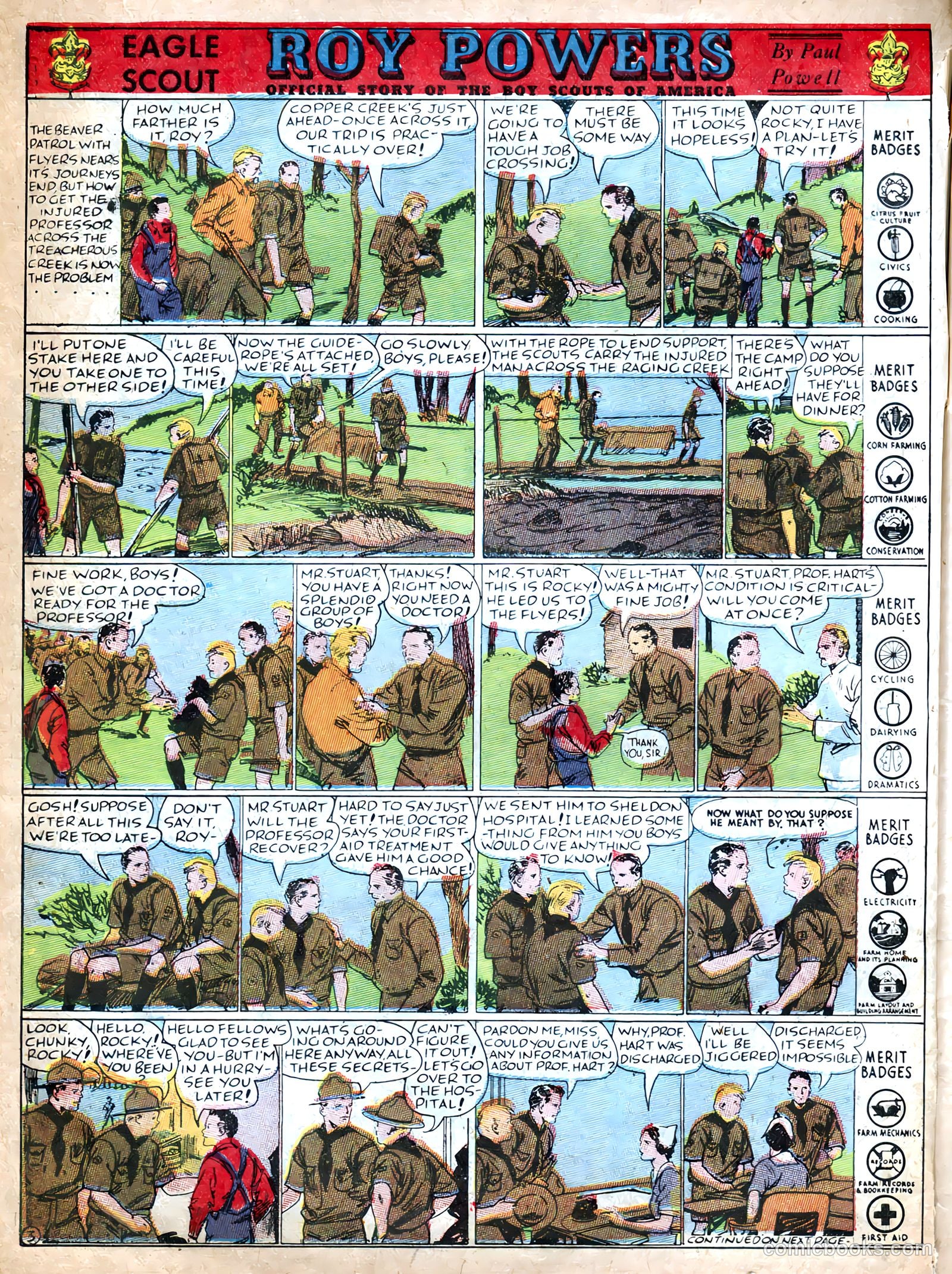 Famous Funnies #39 — page 8 of 64