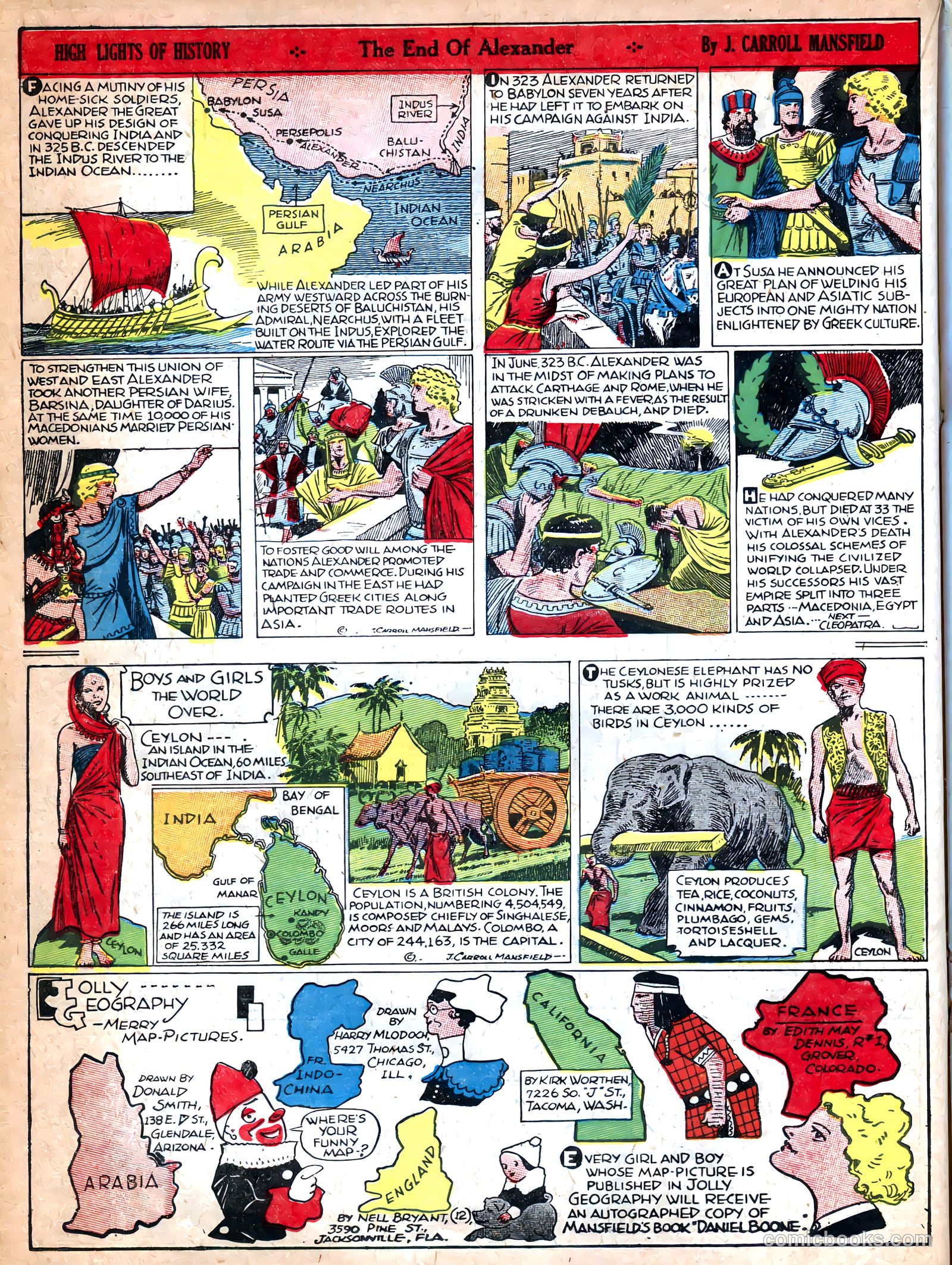 Famous Funnies #39 — page 28 of 64