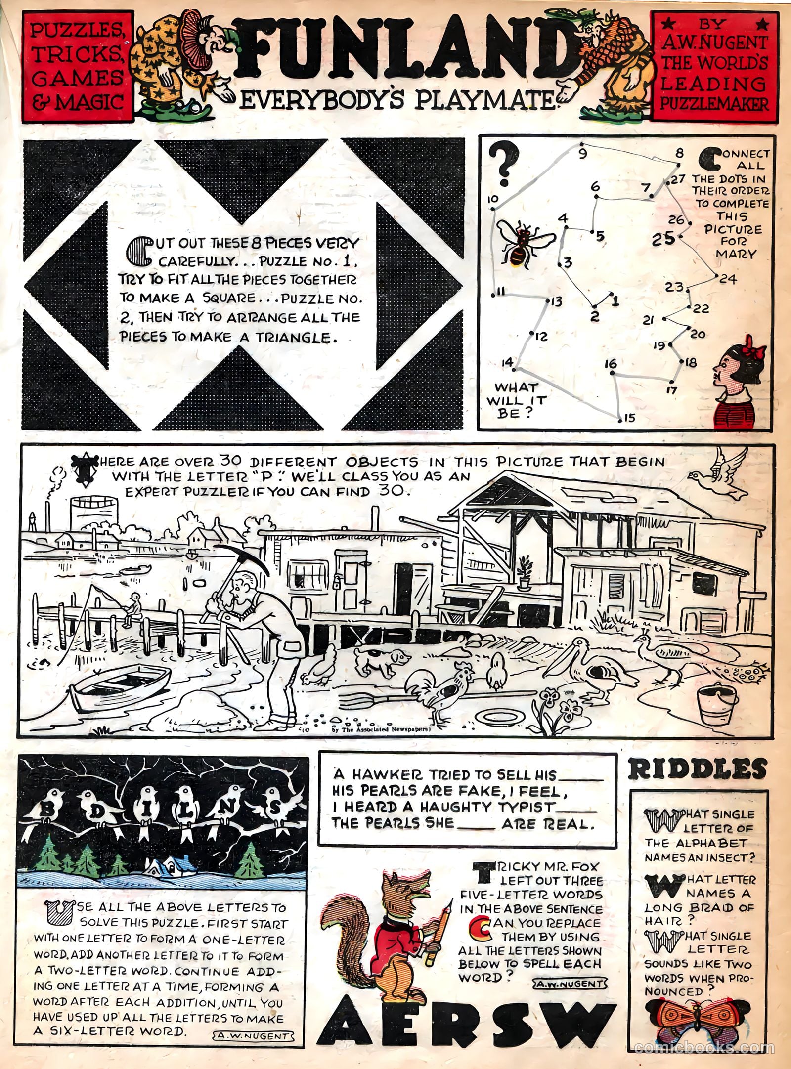 Famous Funnies #39 — page 29 of 64