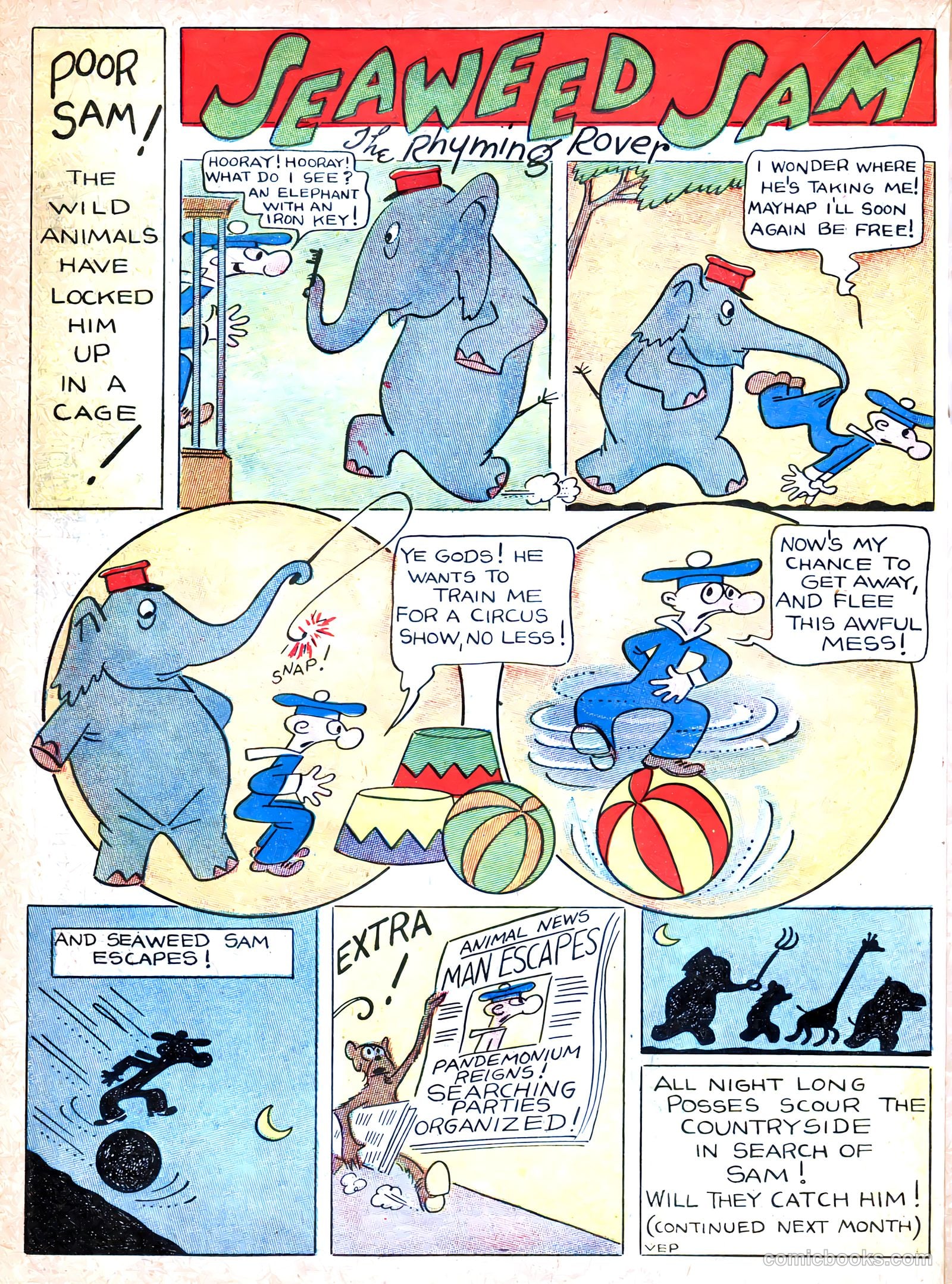 Famous Funnies #39 — page 38 of 64
