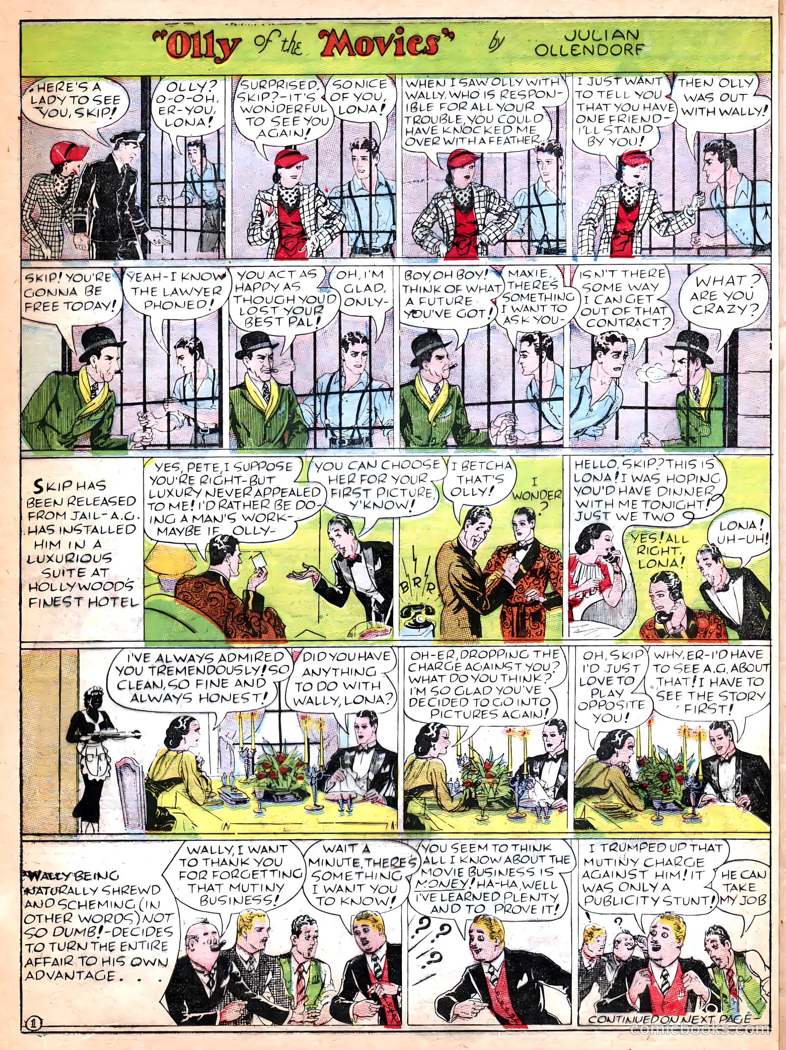 Famous Funnies #39 — page 40 of 64