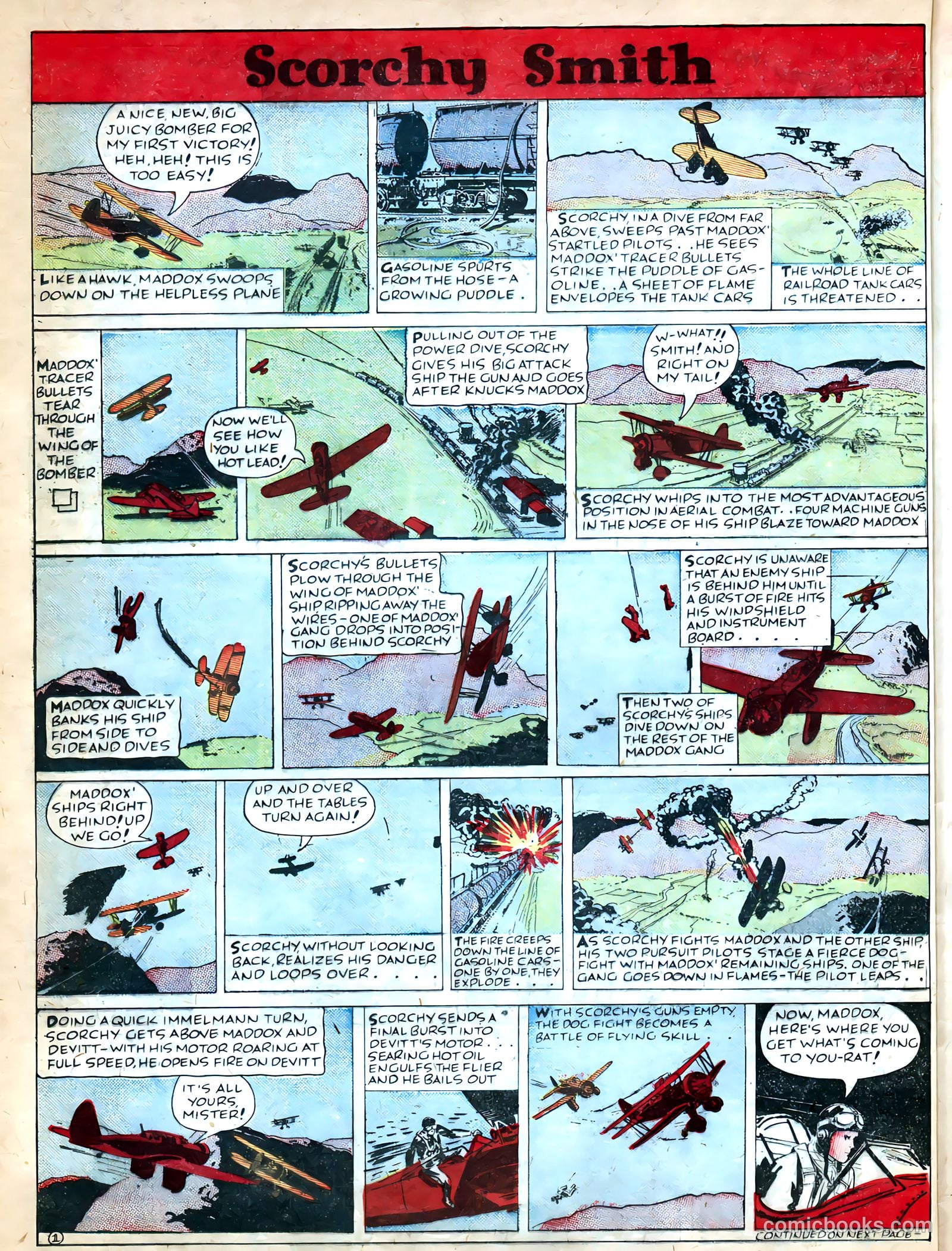 Famous Funnies #39 — page 42 of 64