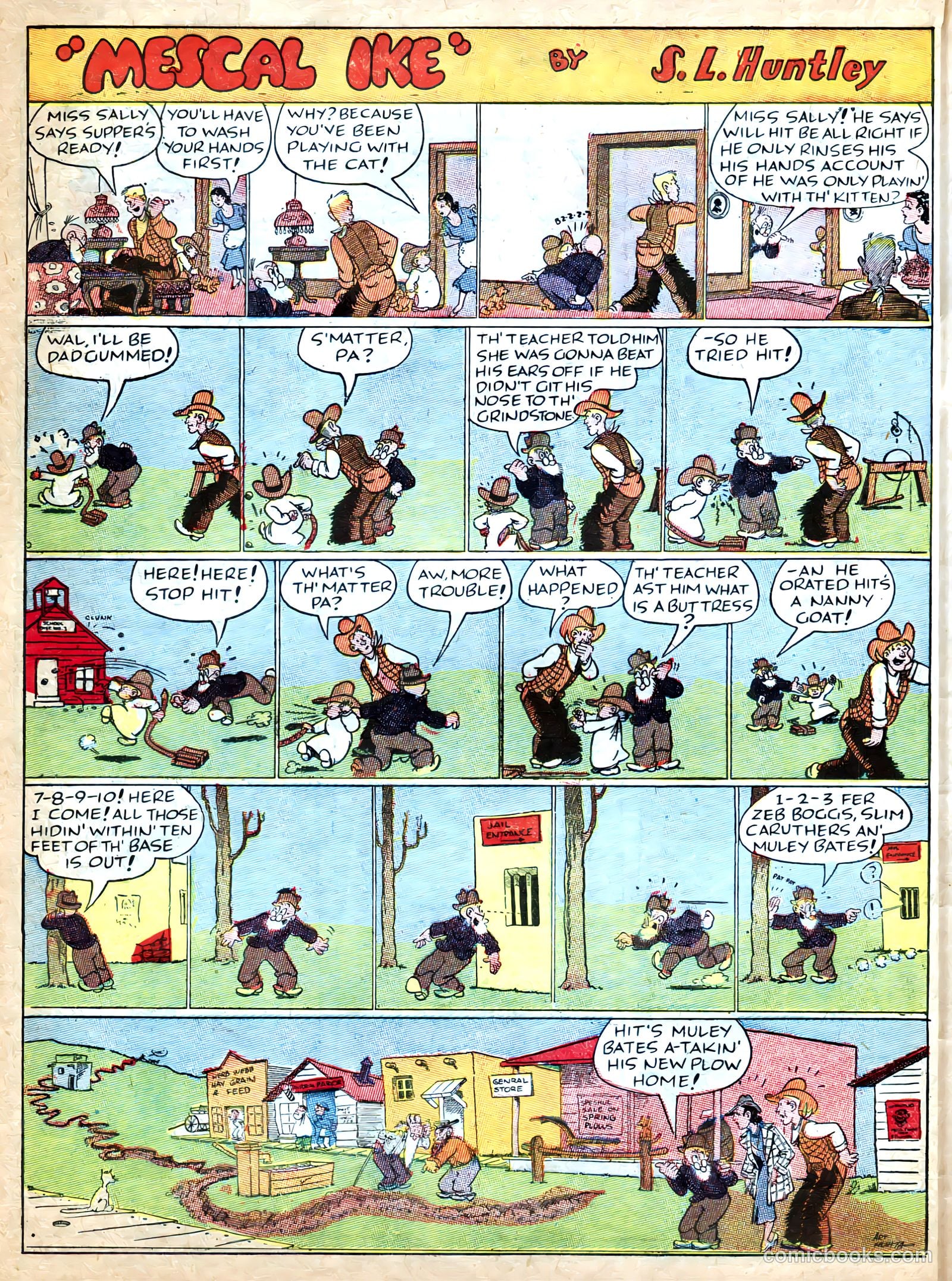 Famous Funnies #39 — page 46 of 64