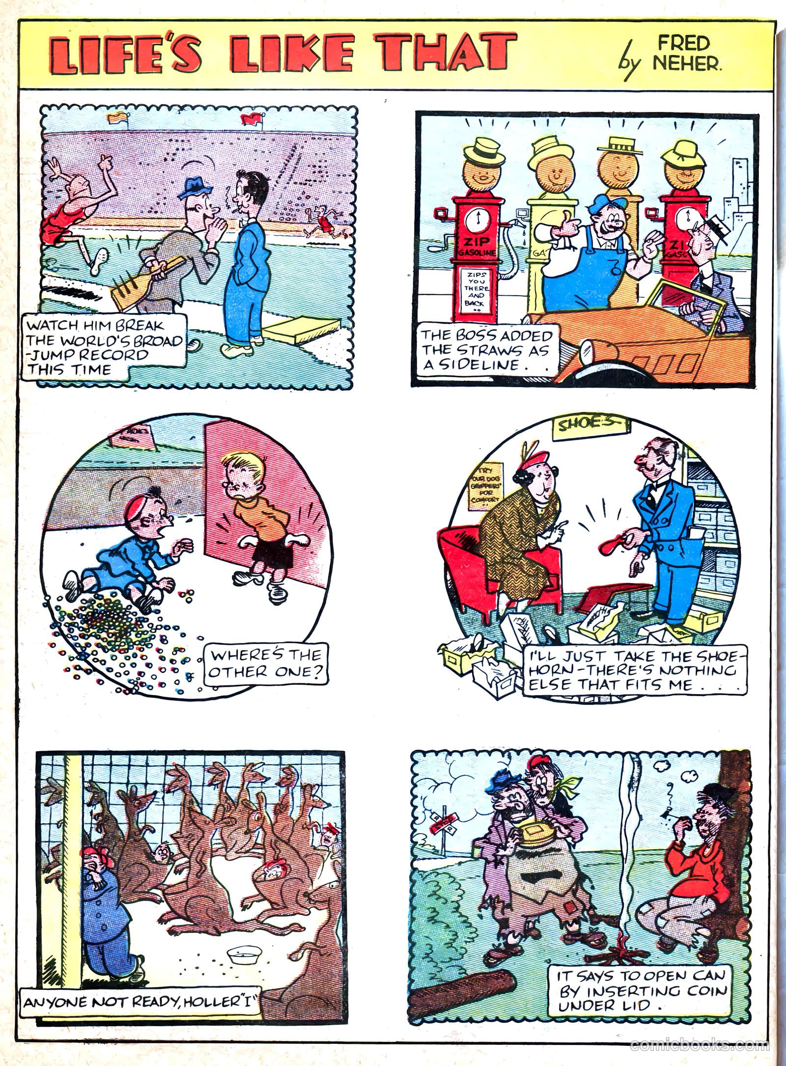 Famous Funnies #39 — page 54 of 64