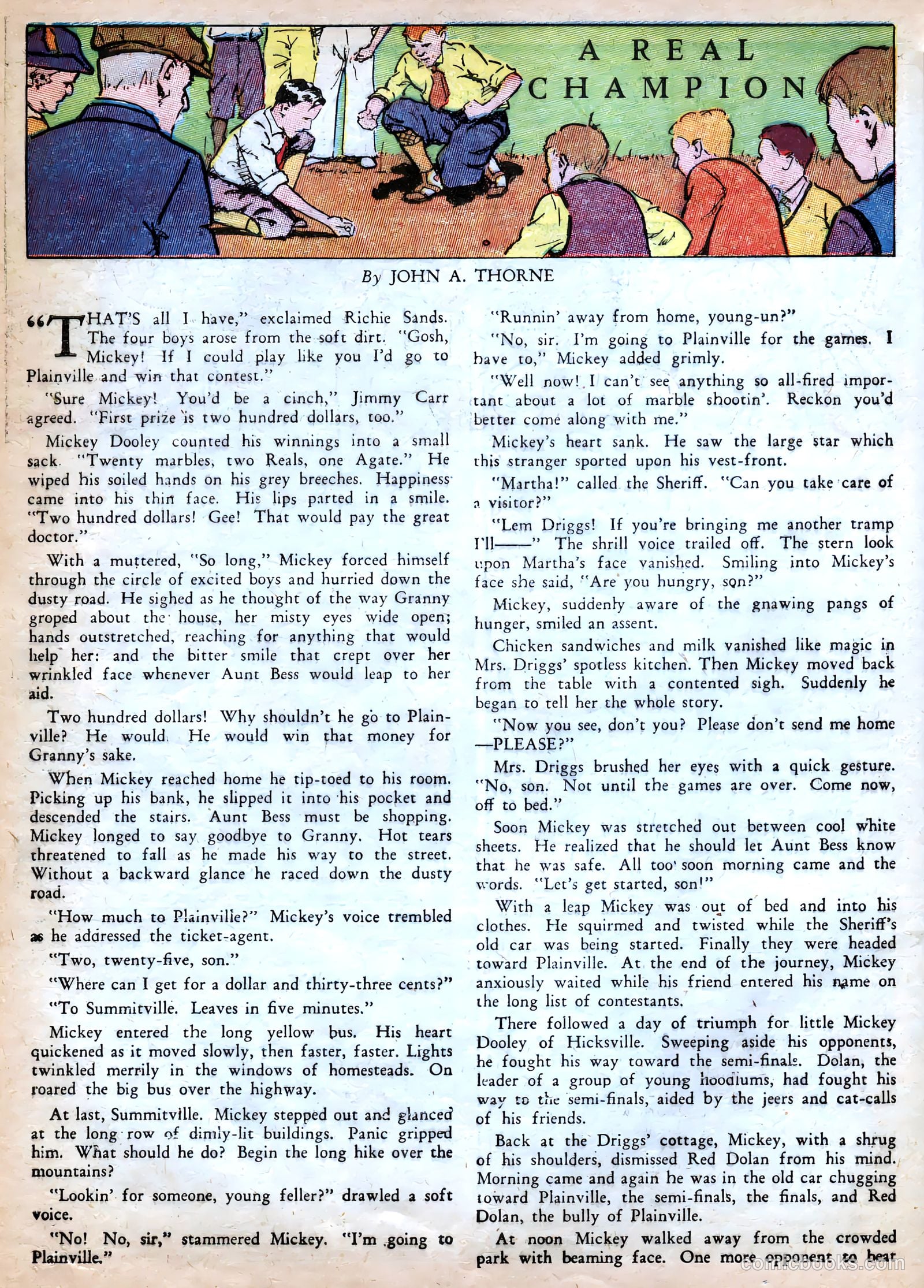Famous Funnies #39 — page 56 of 64