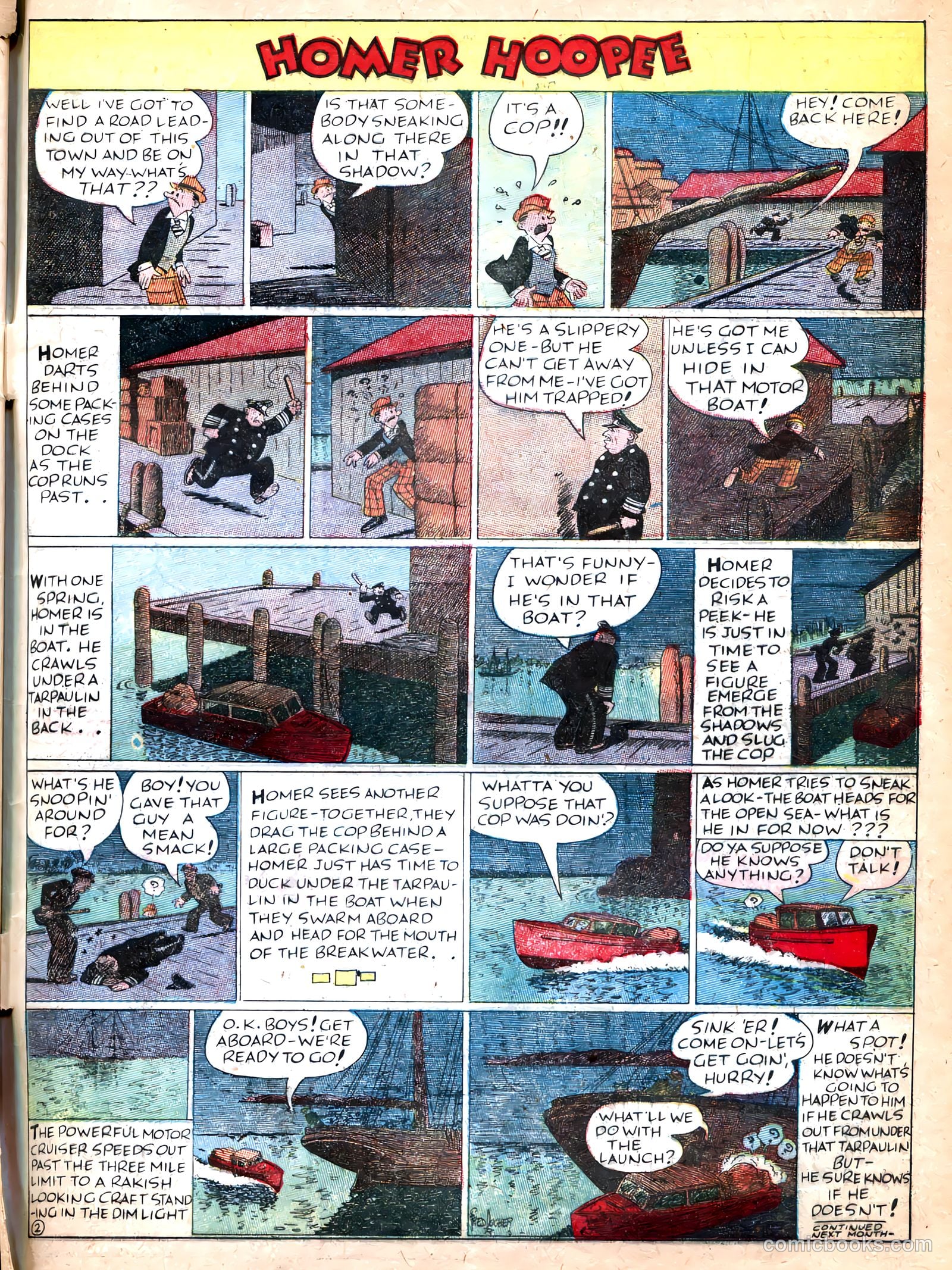 Famous Funnies #39 — page 59 of 64