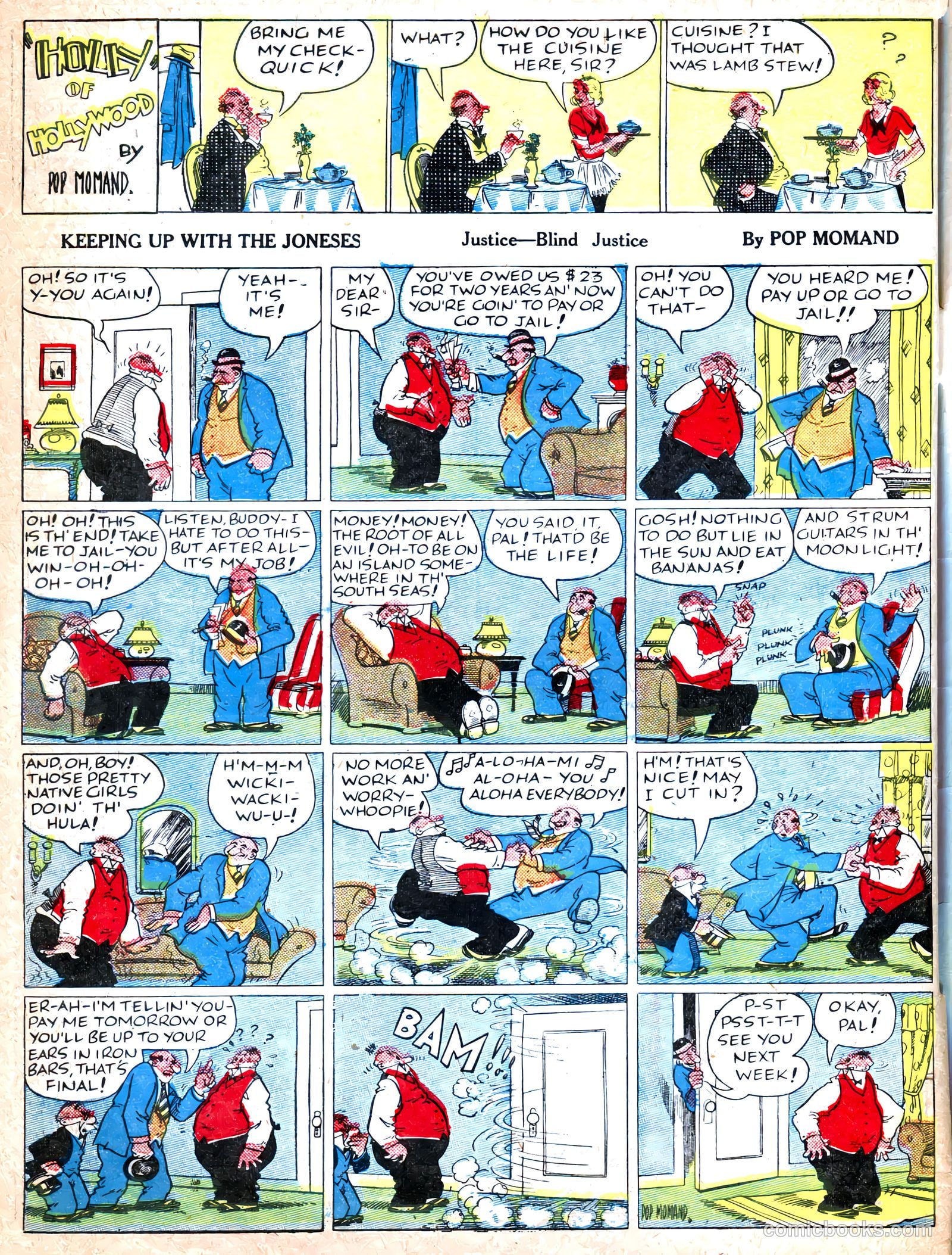 Famous Funnies #39 — page 60 of 64