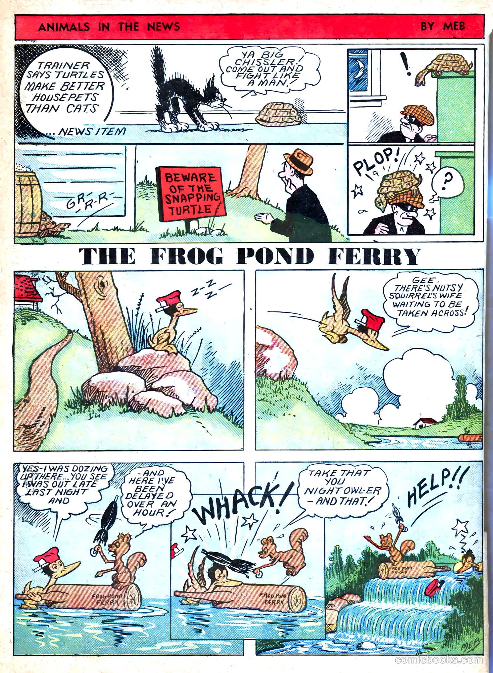 Famous Funnies #39 — page 62 of 64