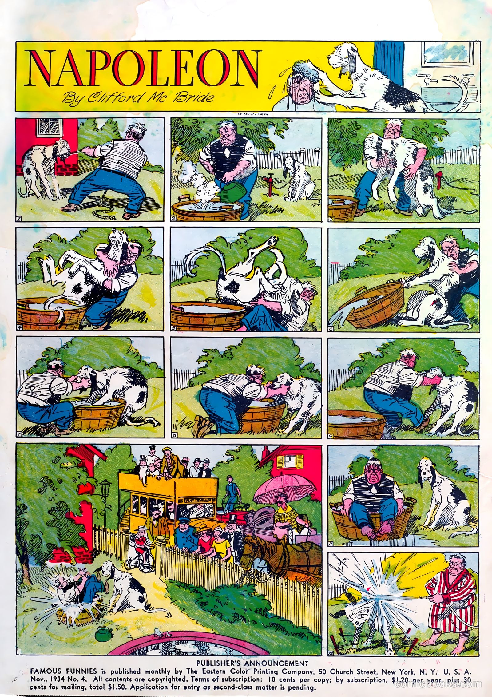 Famous Funnies #4 — page 2 of 64