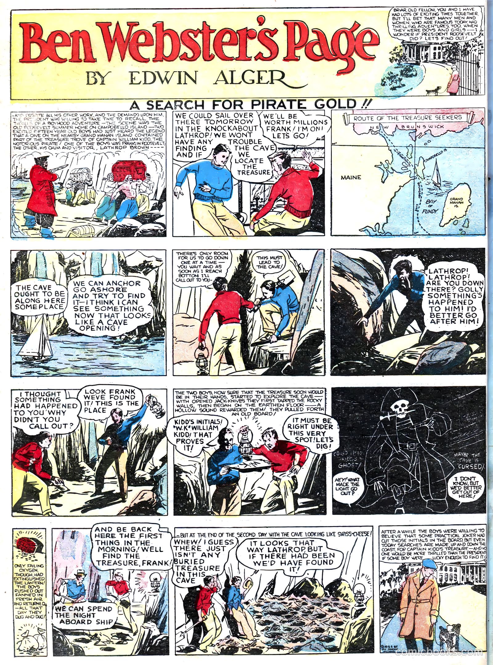 Famous Funnies #4 — page 12 of 64