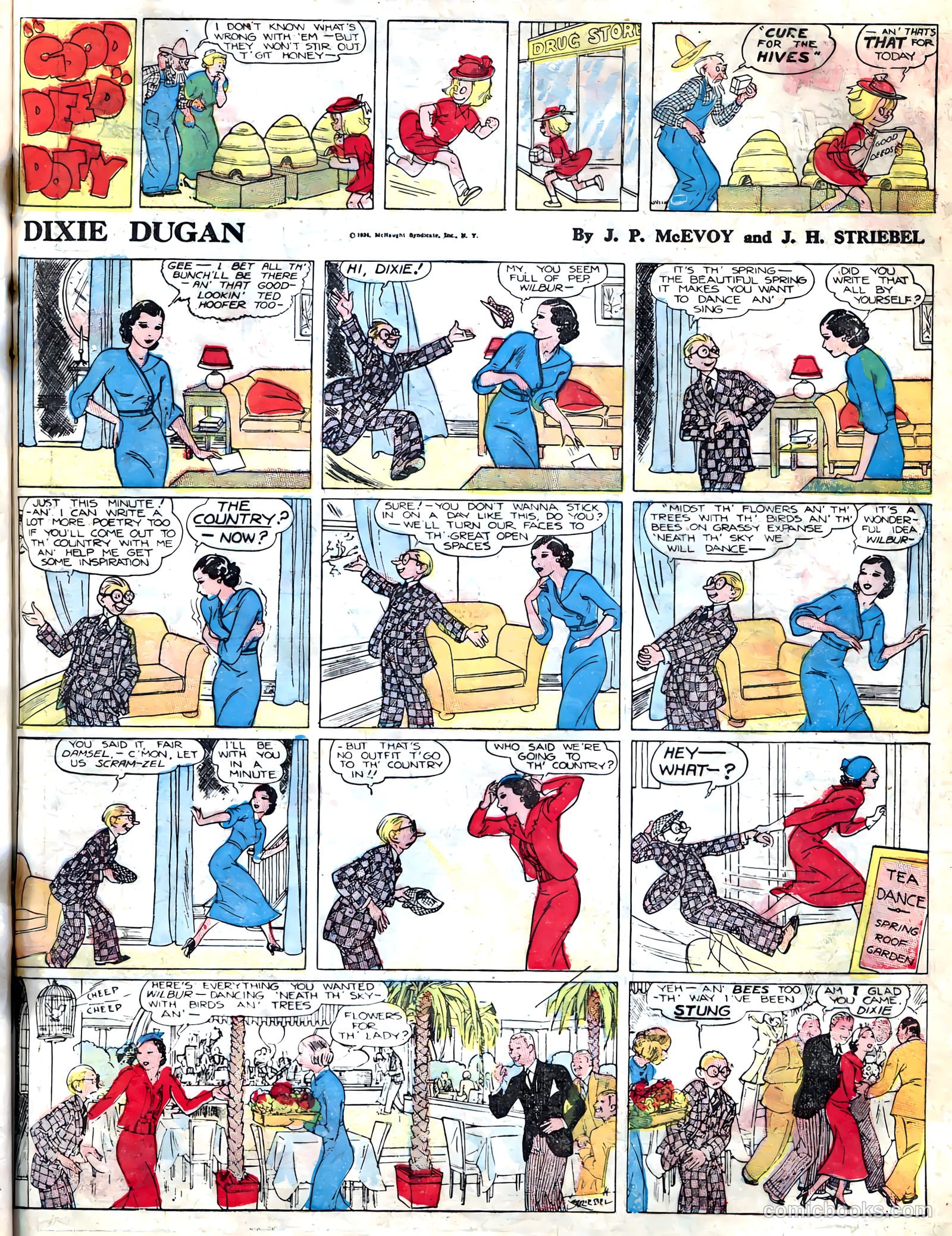 Famous Funnies #4 — page 21 of 64